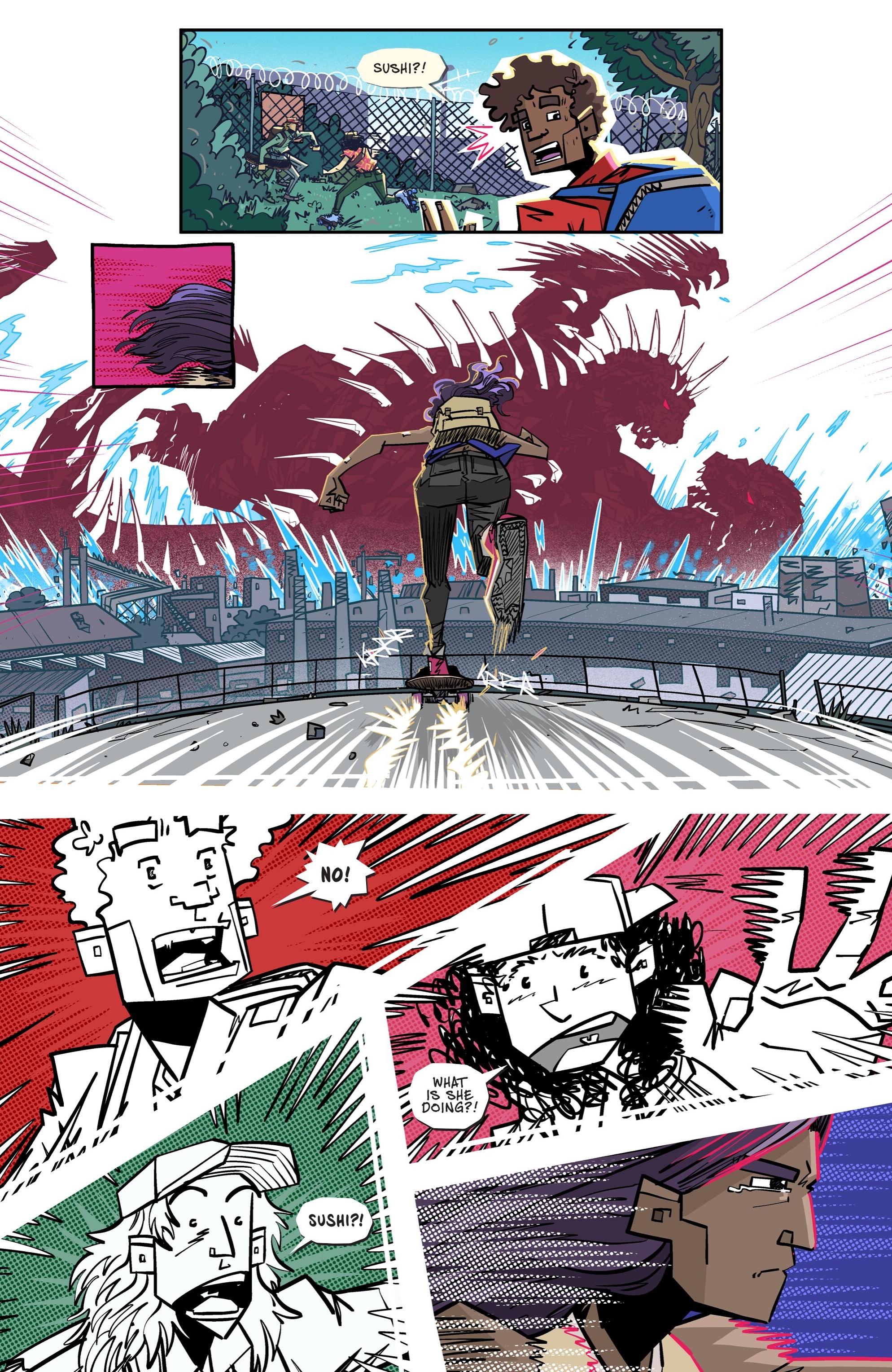 Godzilla: Skate or Die (2024-) issue 3 - Page 8