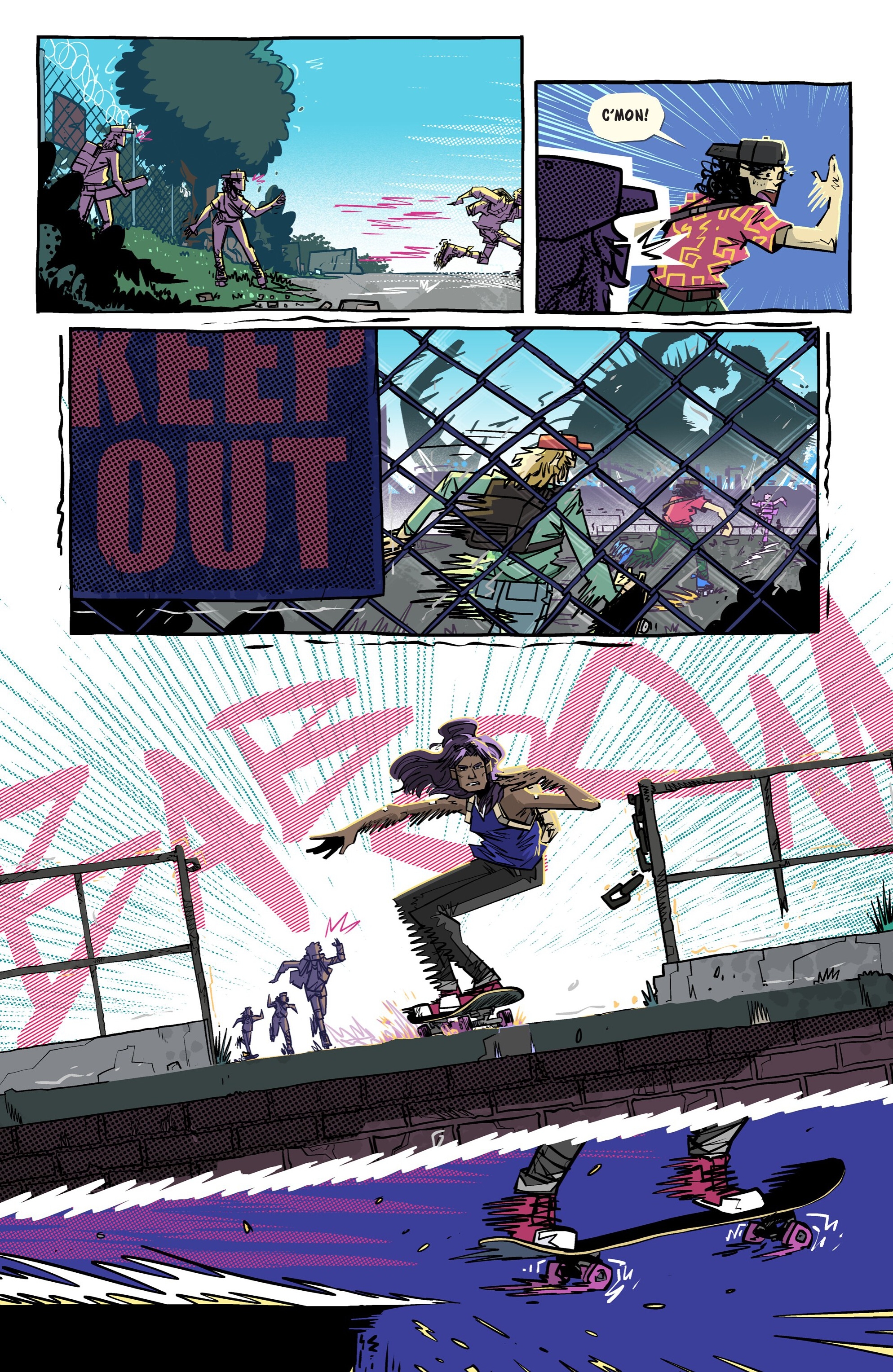 Godzilla: Skate or Die (2024-) issue 3 - Page 9