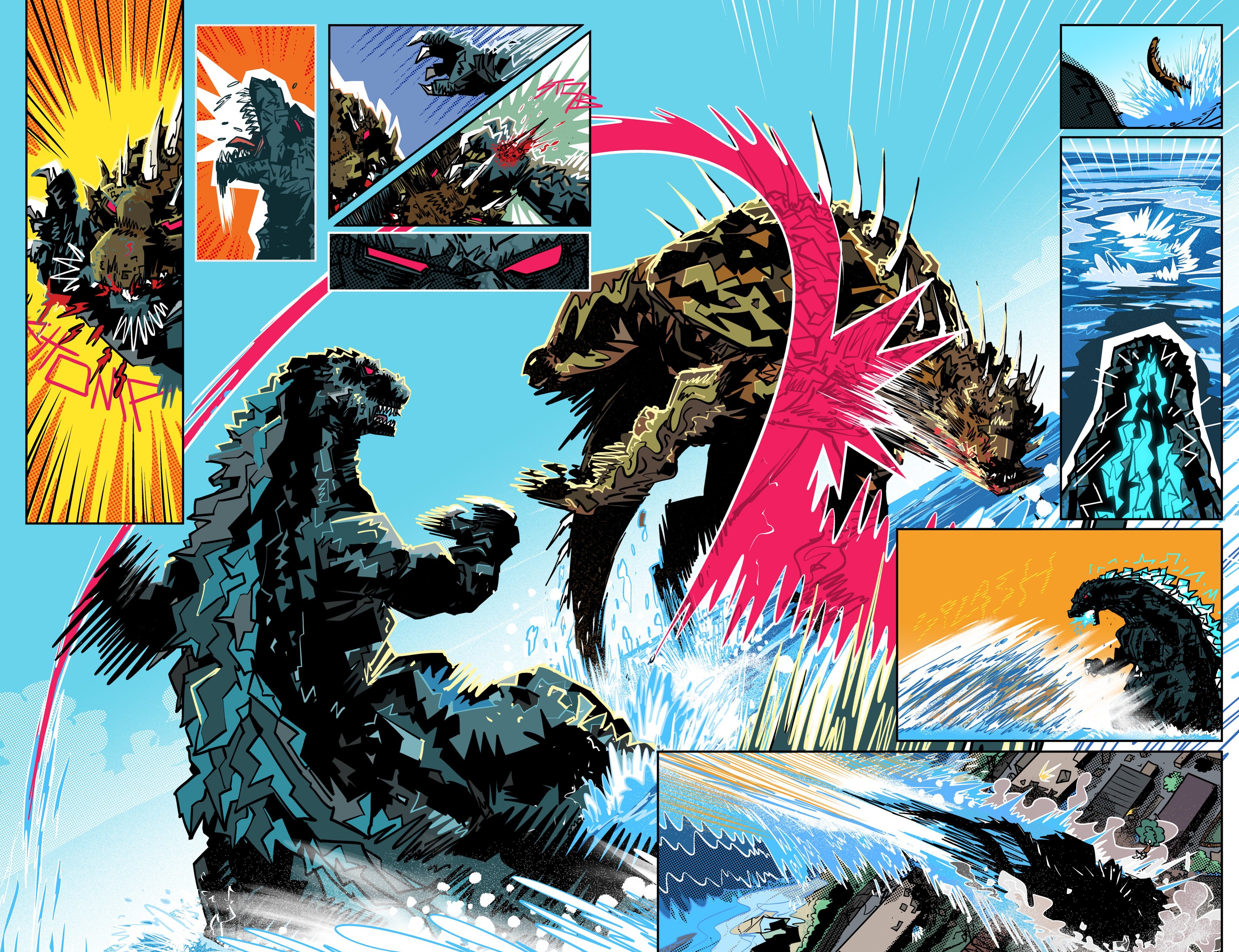 Godzilla: Skate or Die (2024-) issue 3 - Page 10