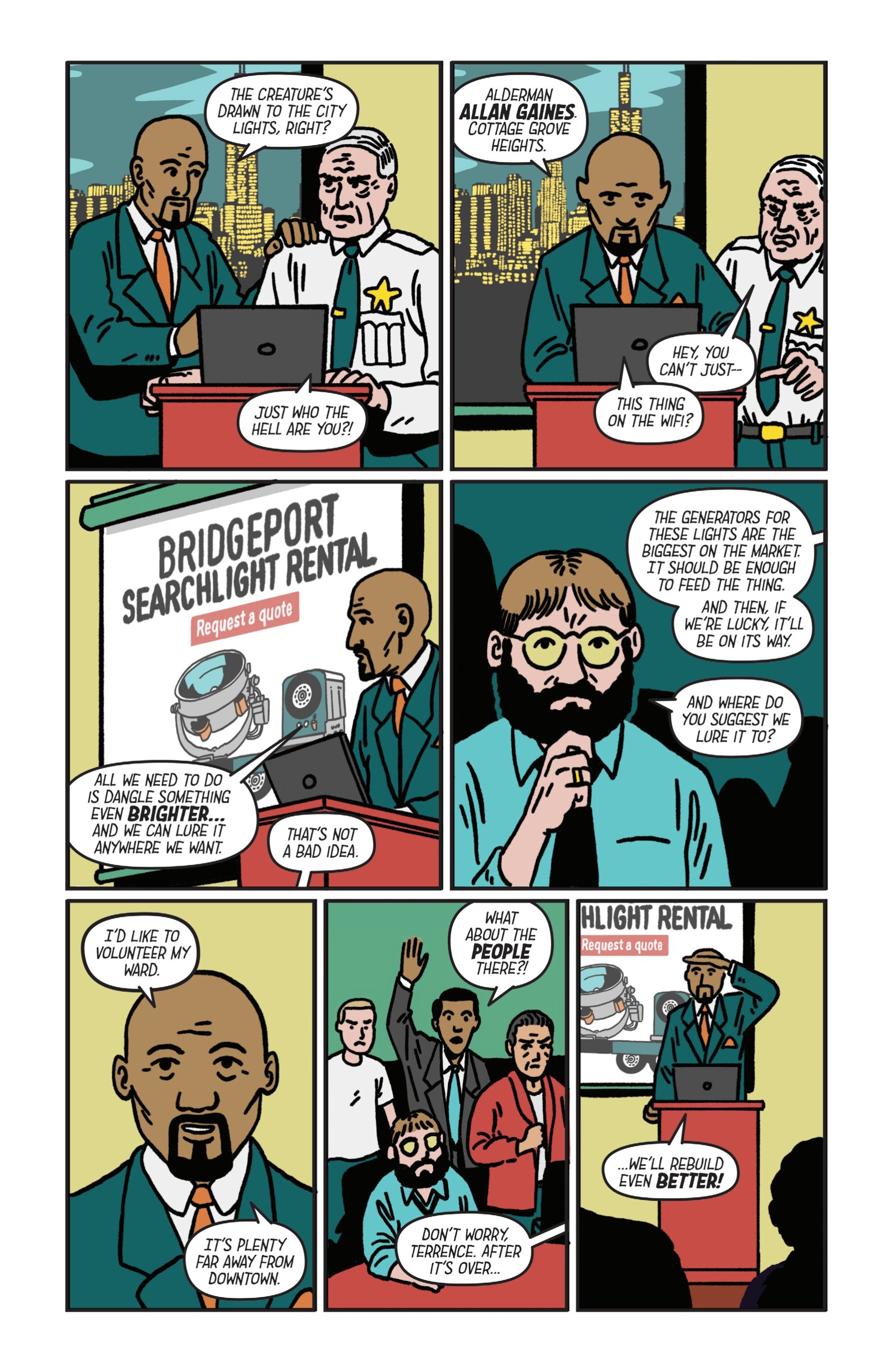 Godzilla vs. America: Chicago (2025-): Chapter 1 - Page 24