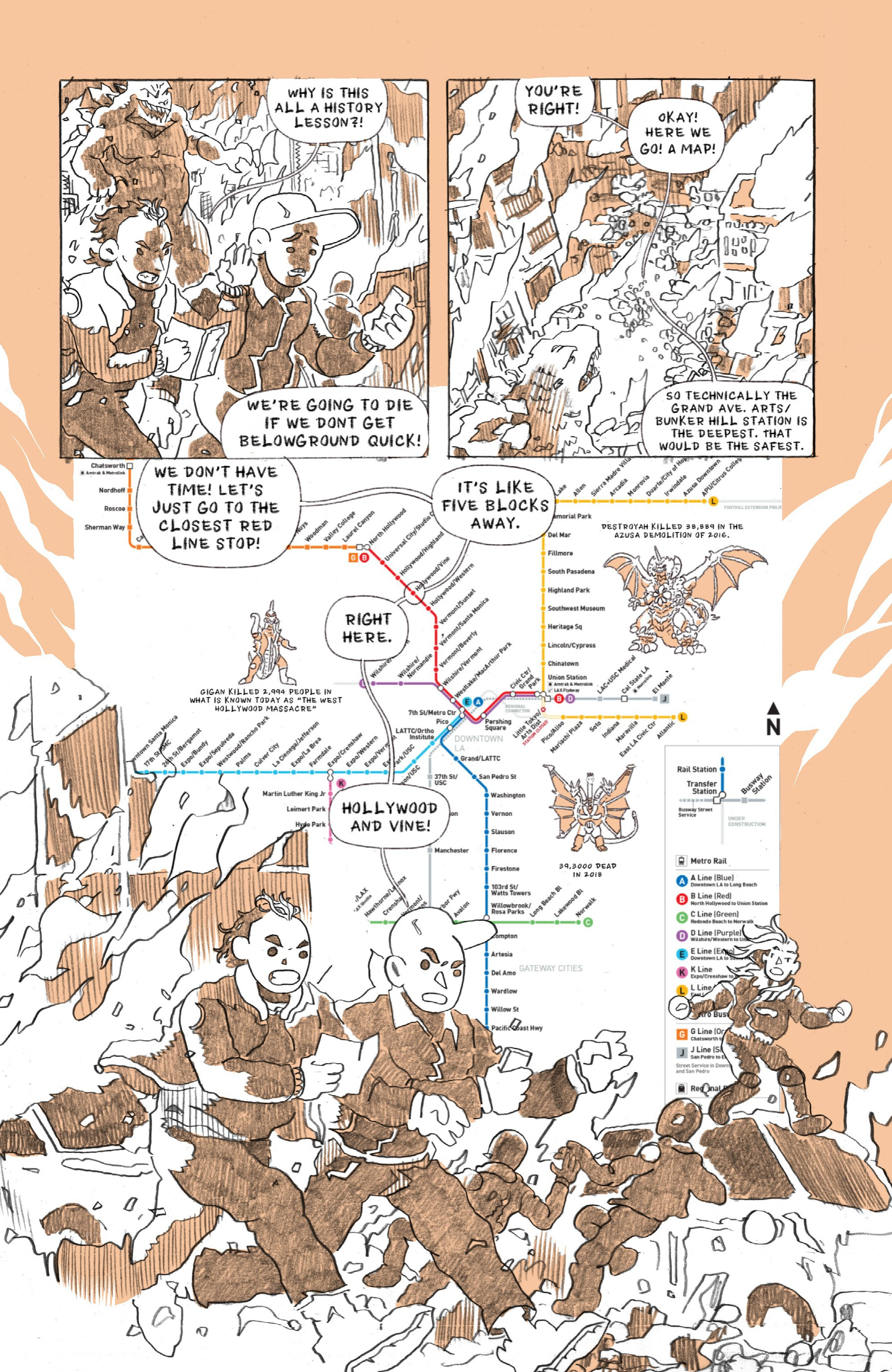 Godzilla vs. America: Los Angeles (2025-): Chapter 1 - Page 26