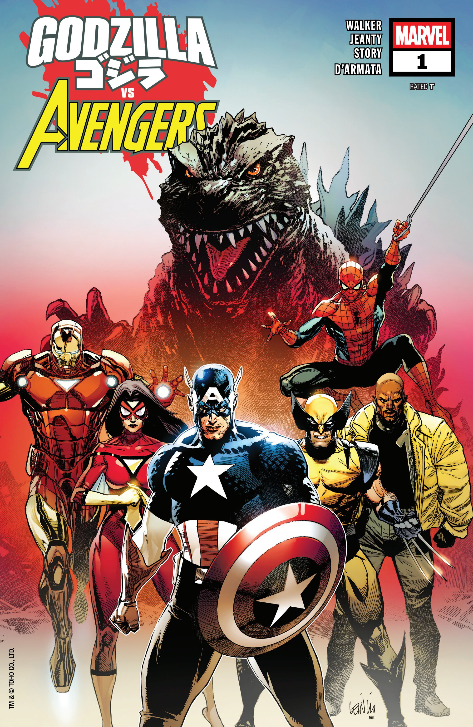 Godzilla vs. Avengers (2025-): Chapter 1 - Page 1