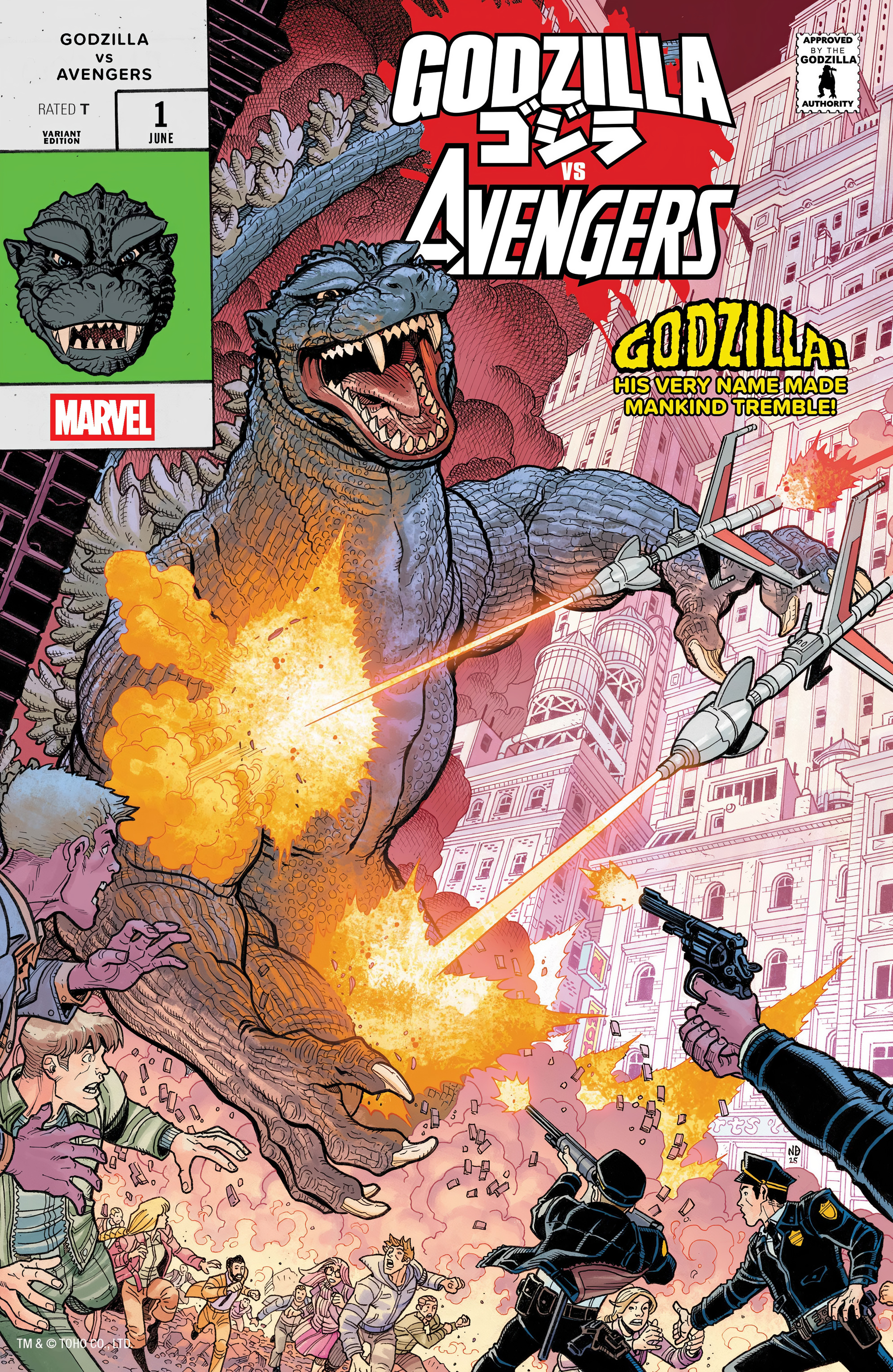 Godzilla vs. Avengers (2025-): Chapter 1 - Page 4