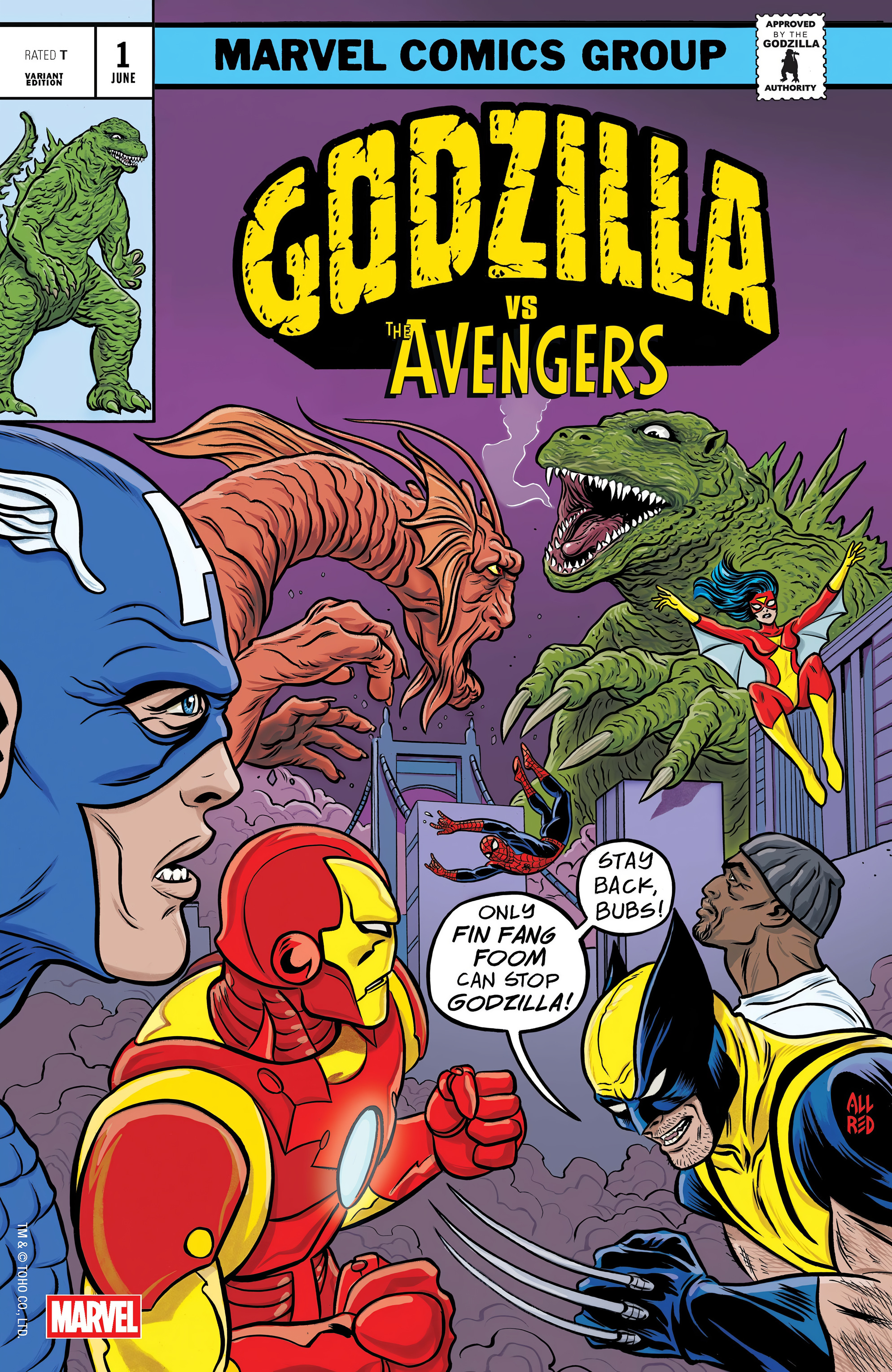 Godzilla vs. Avengers (2025-): Chapter 1 - Page 5
