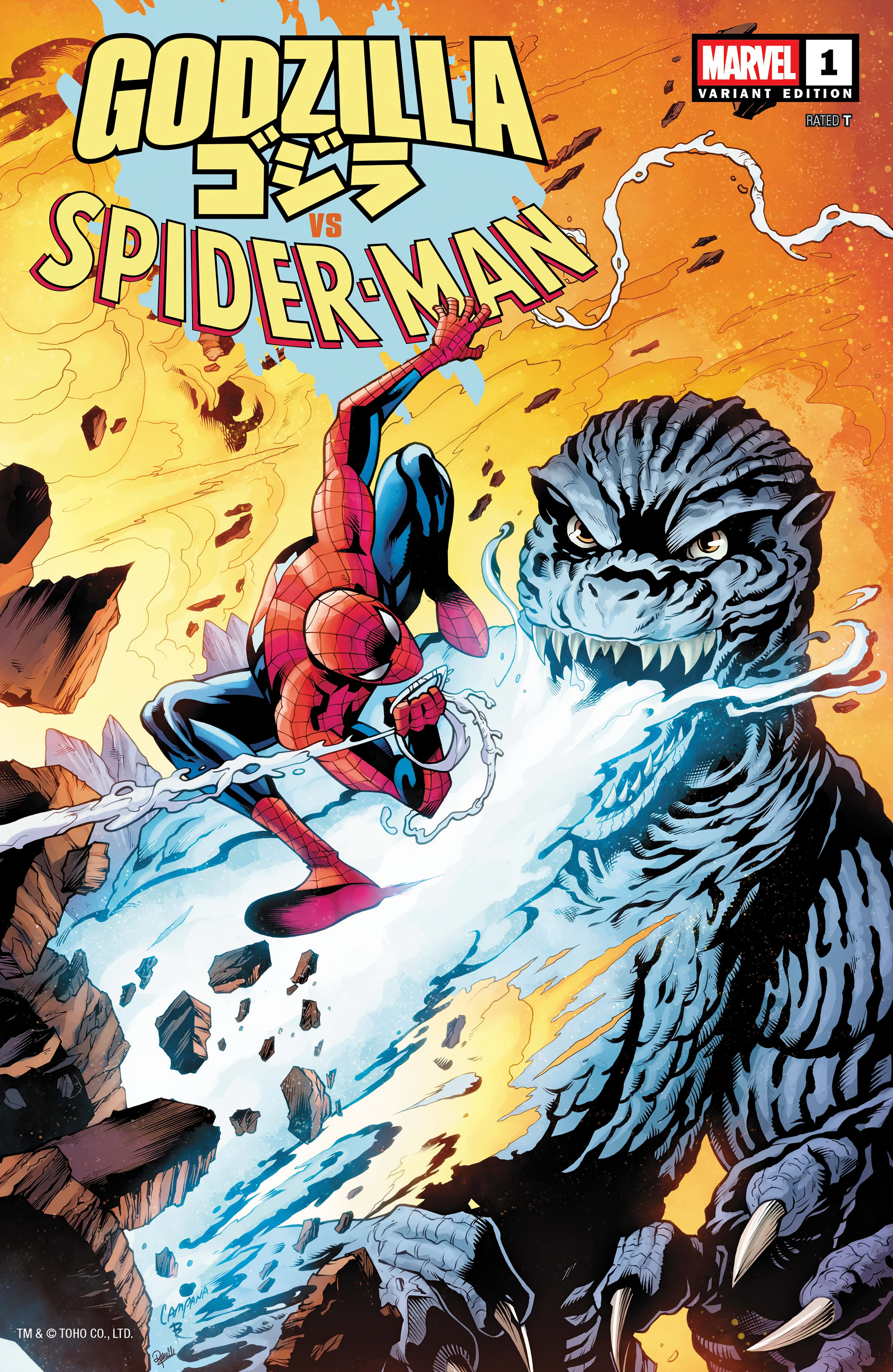 Godzilla vs. Spider-Man (2025-): Chapter 1 - Page 9