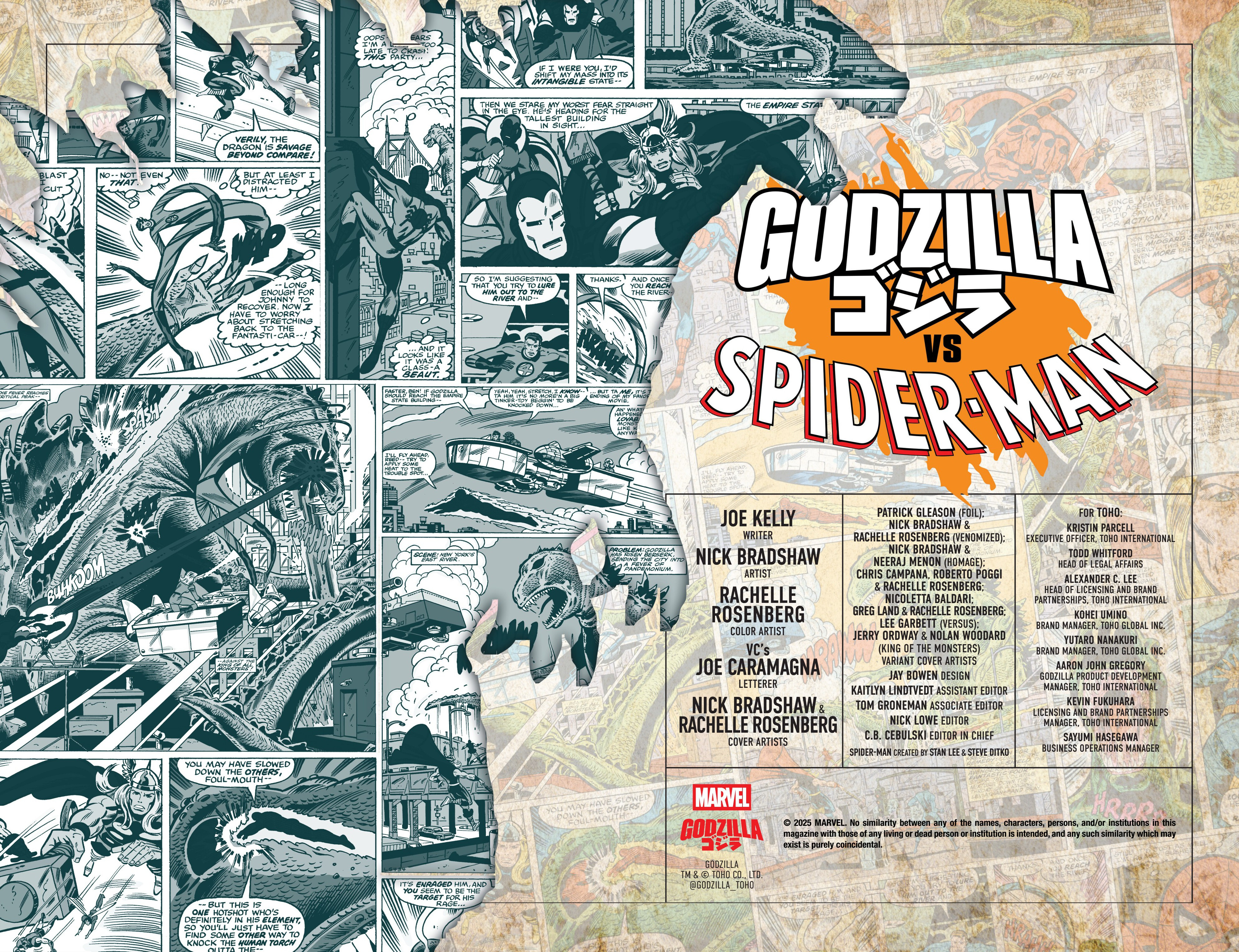 Godzilla vs. Spider-Man (2025-): Chapter 1 - Page 15