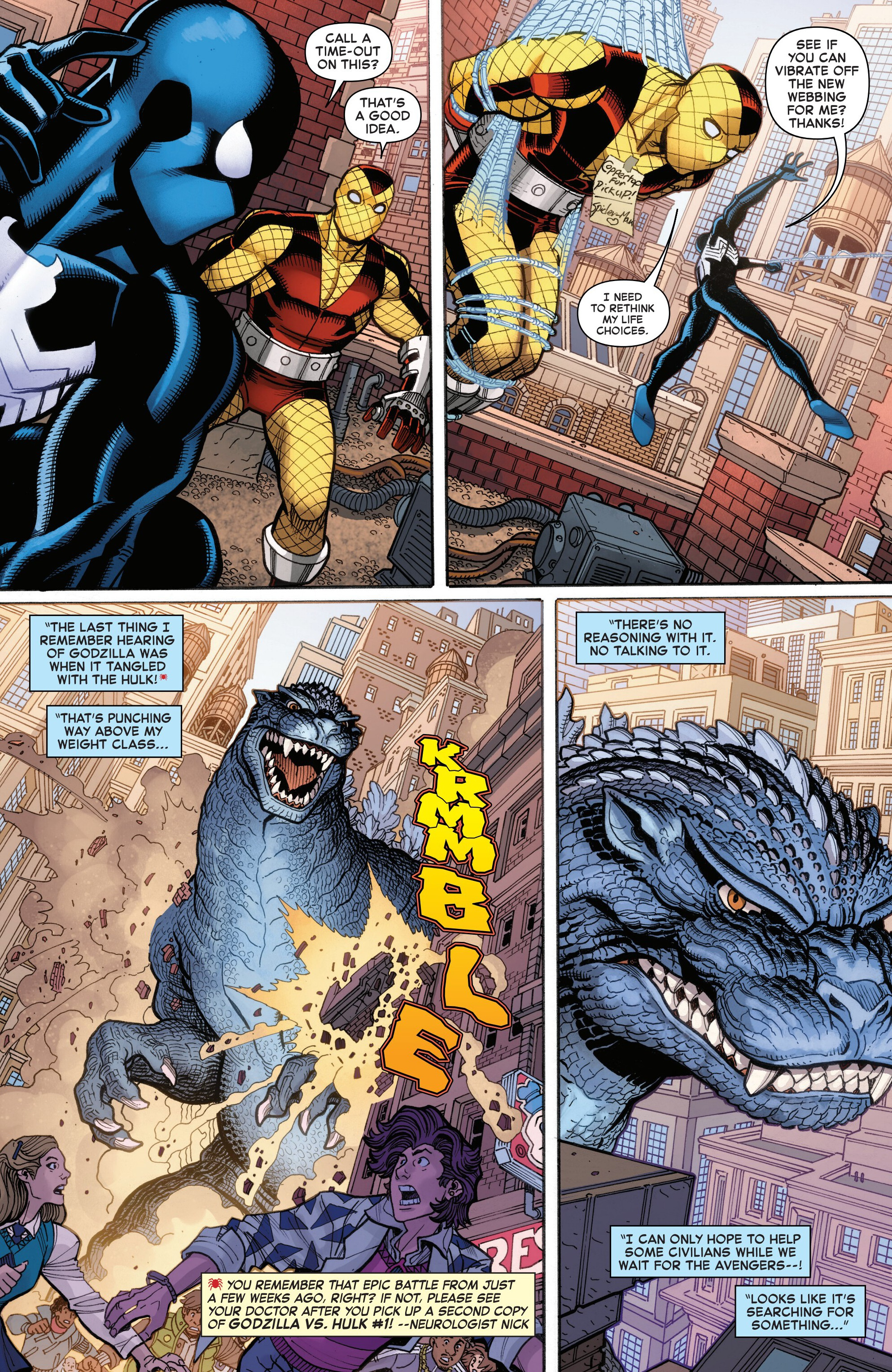 Godzilla vs. Spider-Man (2025-): Chapter 1 - Page 16