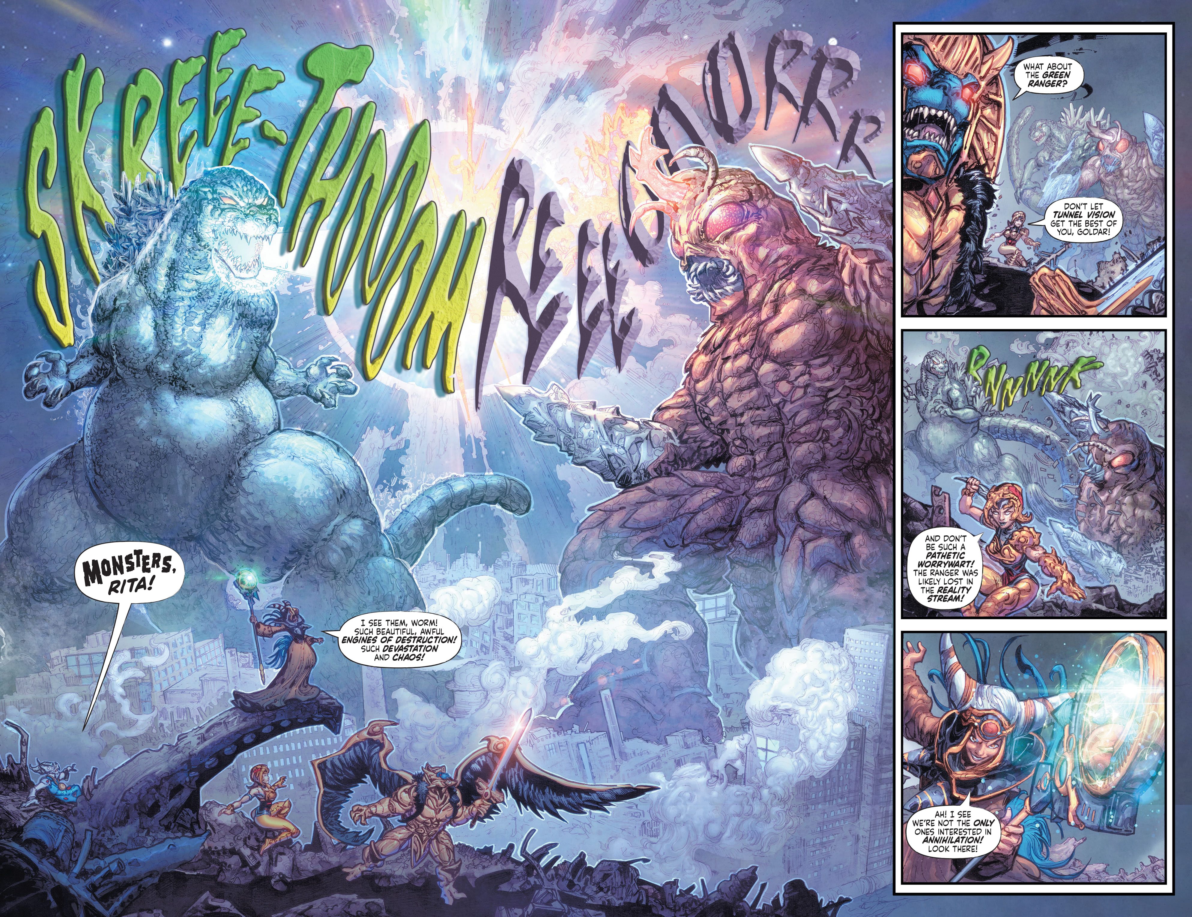 Godzilla vs. The Mighty Morphin Power Rangers (2022-) issue 1 - Page 8