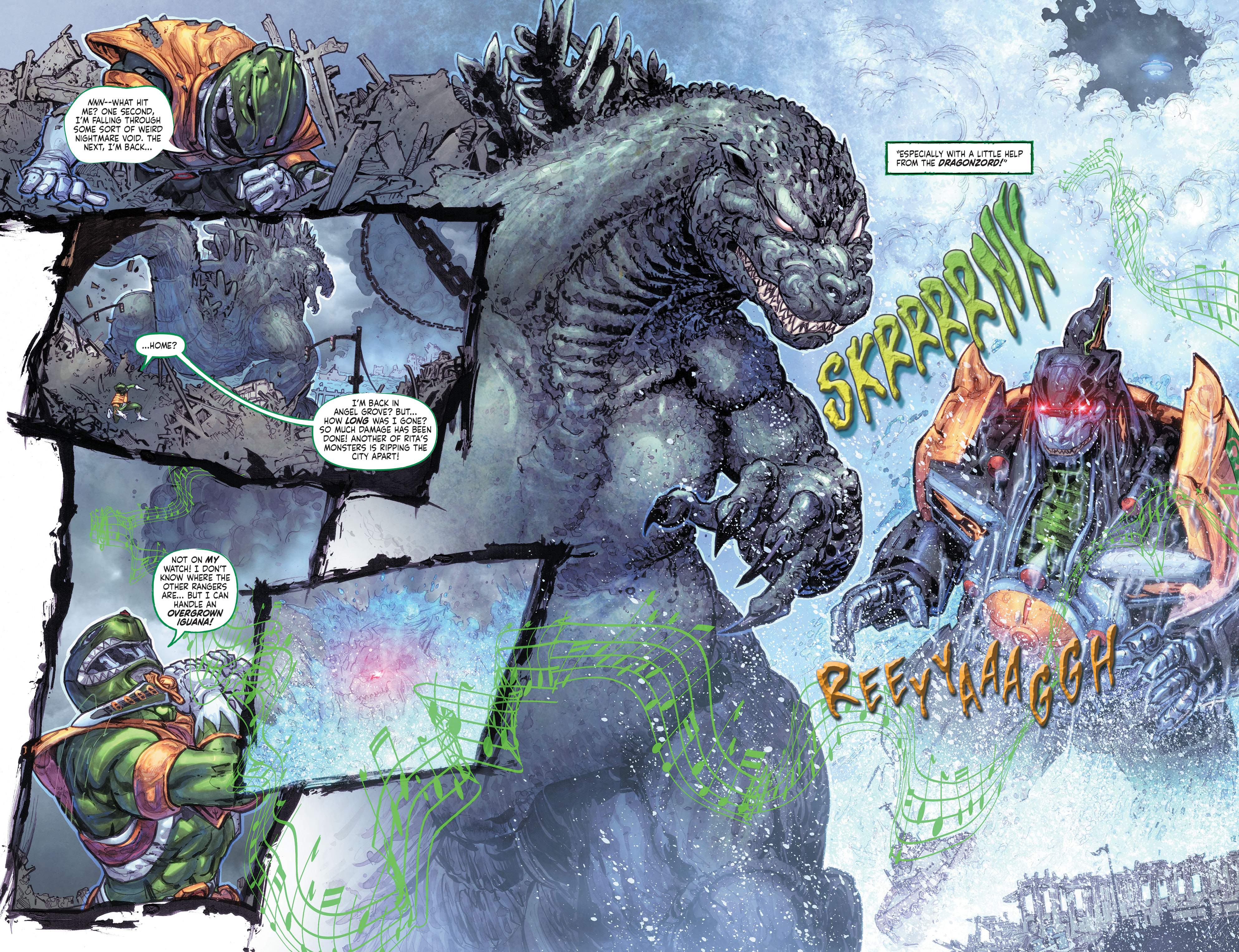 Godzilla vs. The Mighty Morphin Power Rangers (2022-) issue 1 - Page 13