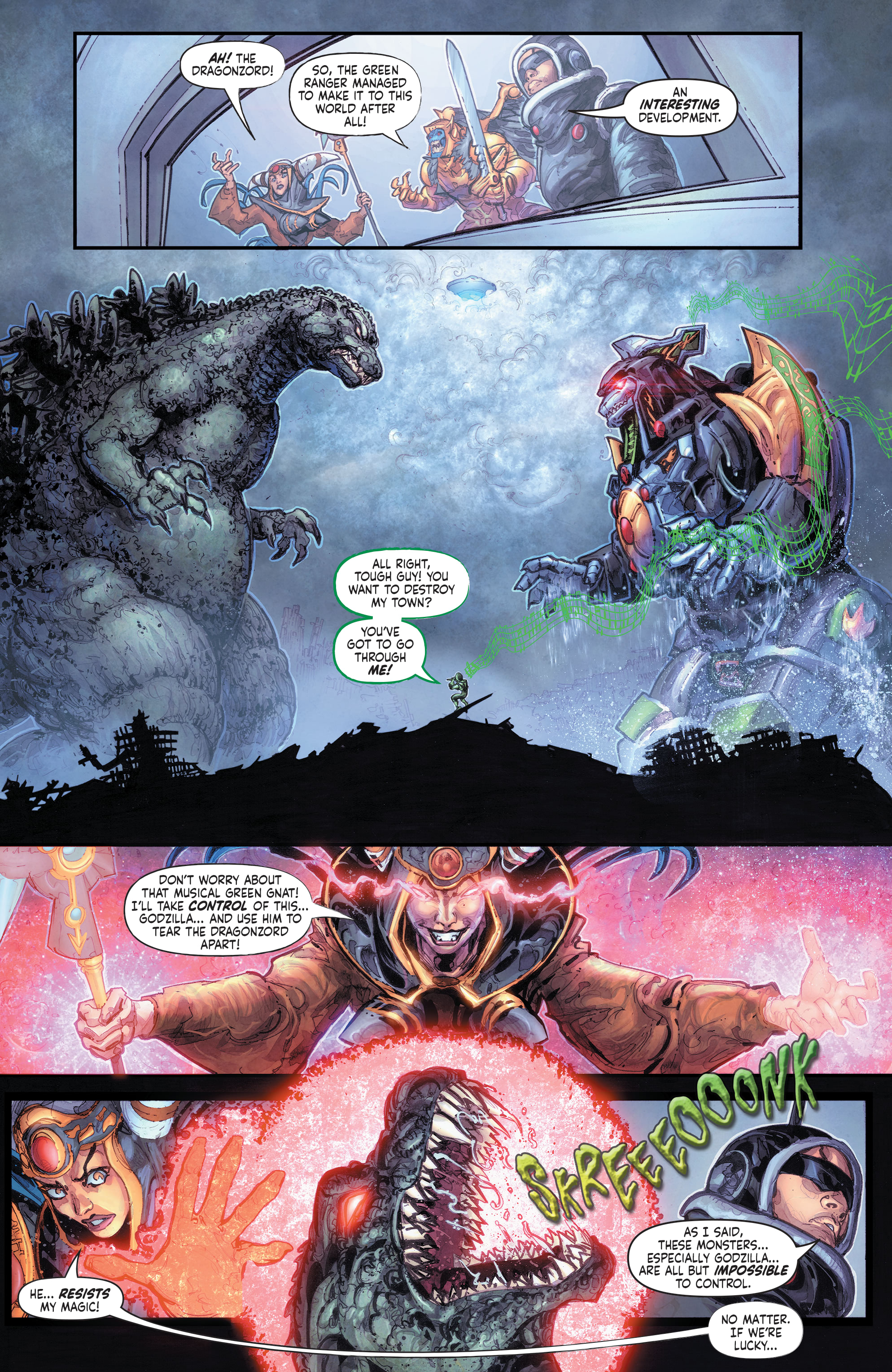 Godzilla vs. The Mighty Morphin Power Rangers (2022-) issue 1 - Page 14