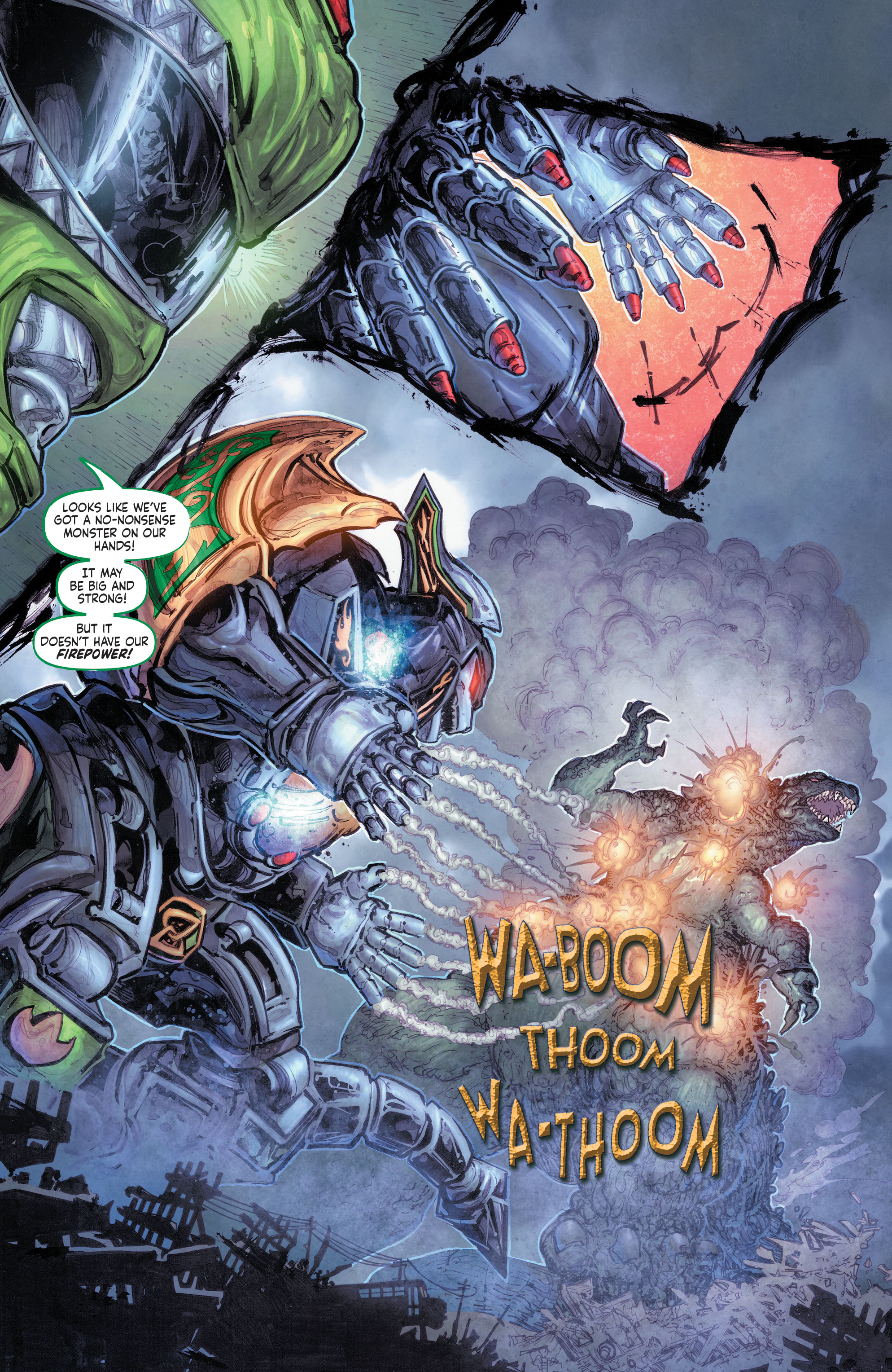 Godzilla vs. The Mighty Morphin Power Rangers (2022-) issue 1 - Page 16