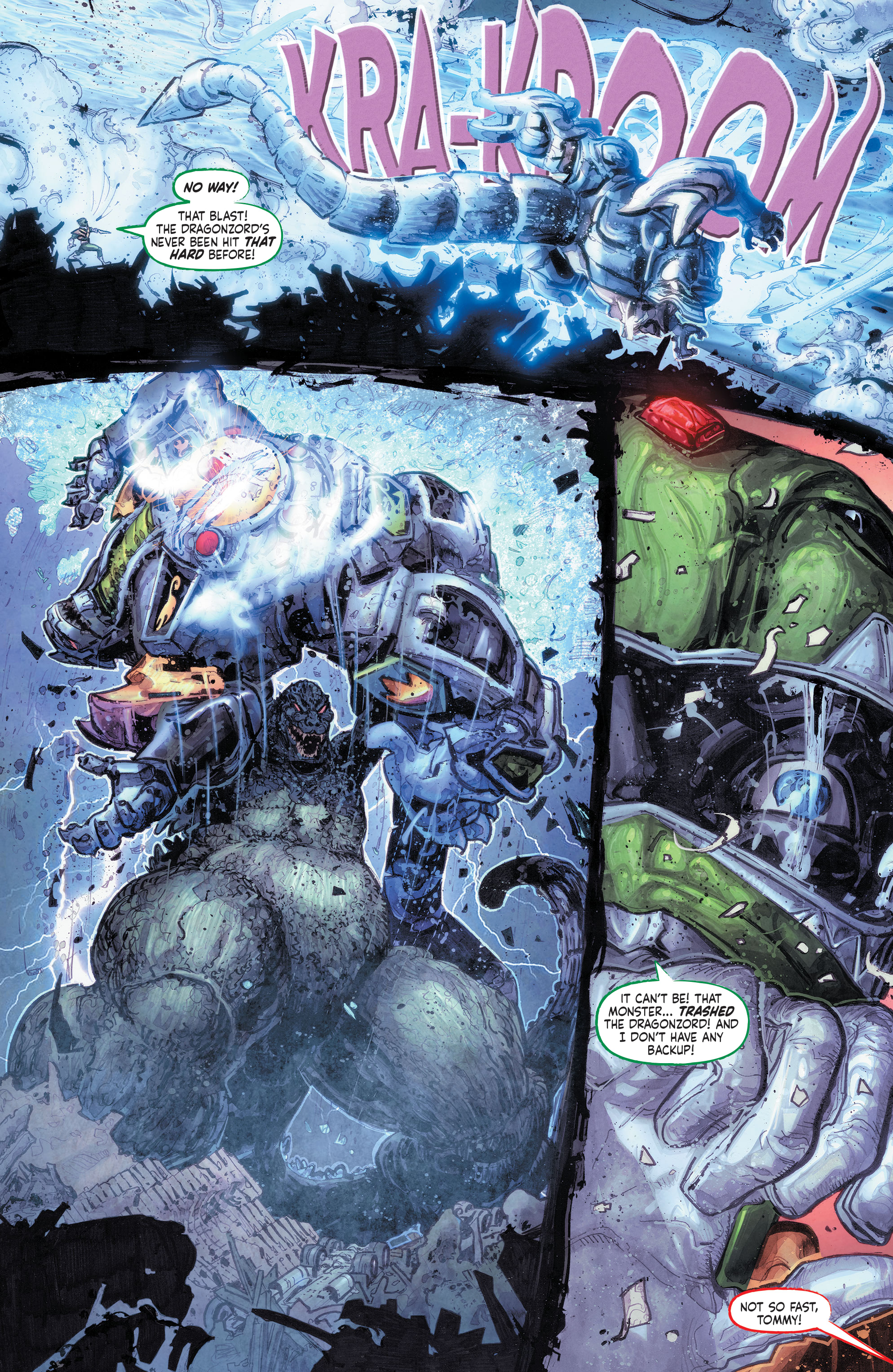 Godzilla vs. The Mighty Morphin Power Rangers (2022-) issue 1 - Page 19