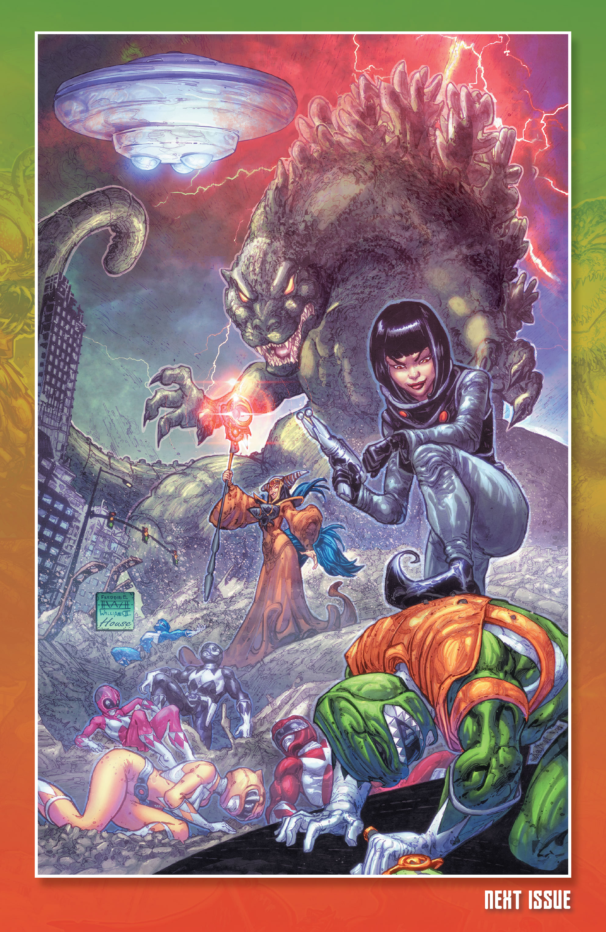 Godzilla vs. The Mighty Morphin Power Rangers (2022-) issue 1 - Page 21