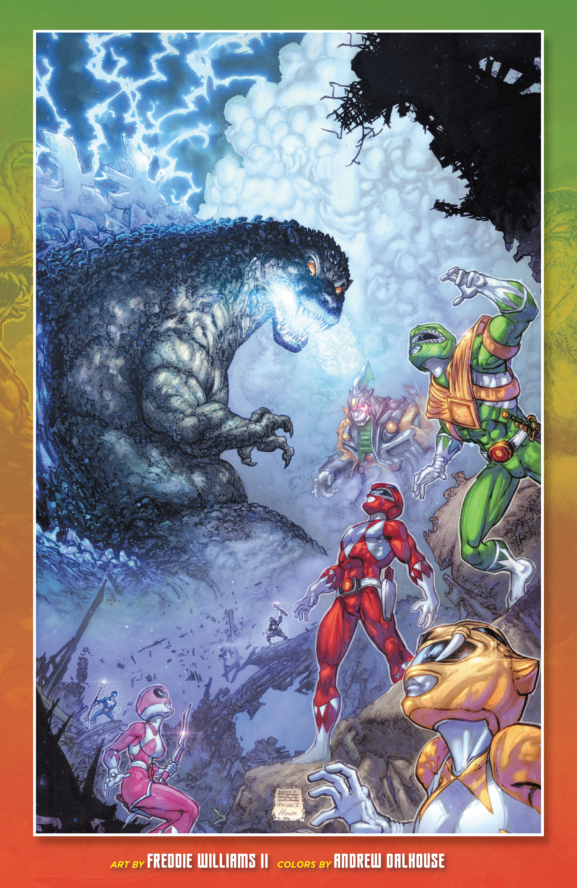 Godzilla vs. The Mighty Morphin Power Rangers (2022-) issue 1 - Page 22