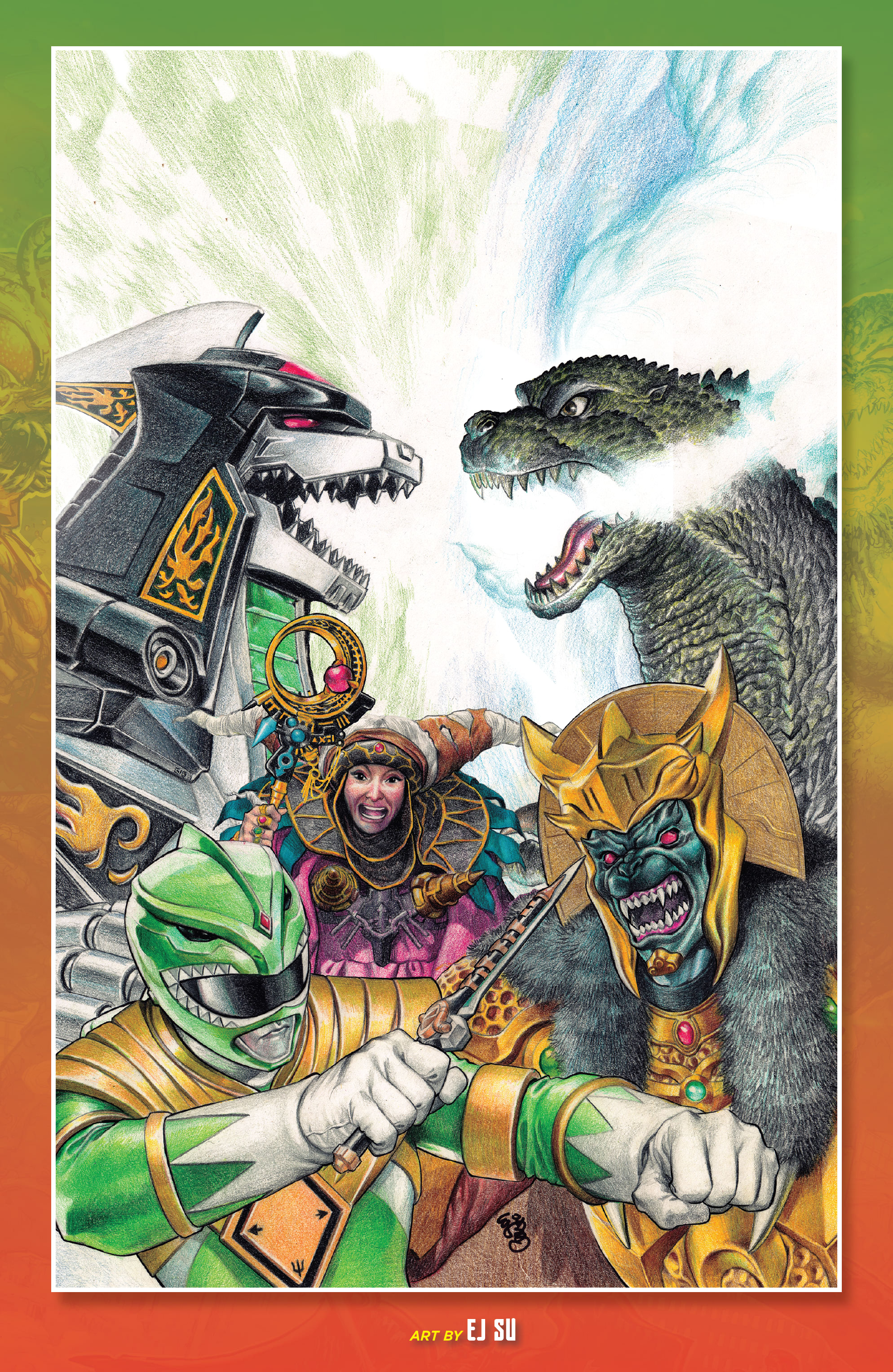 Godzilla vs. The Mighty Morphin Power Rangers (2022-) issue 1 - Page 23