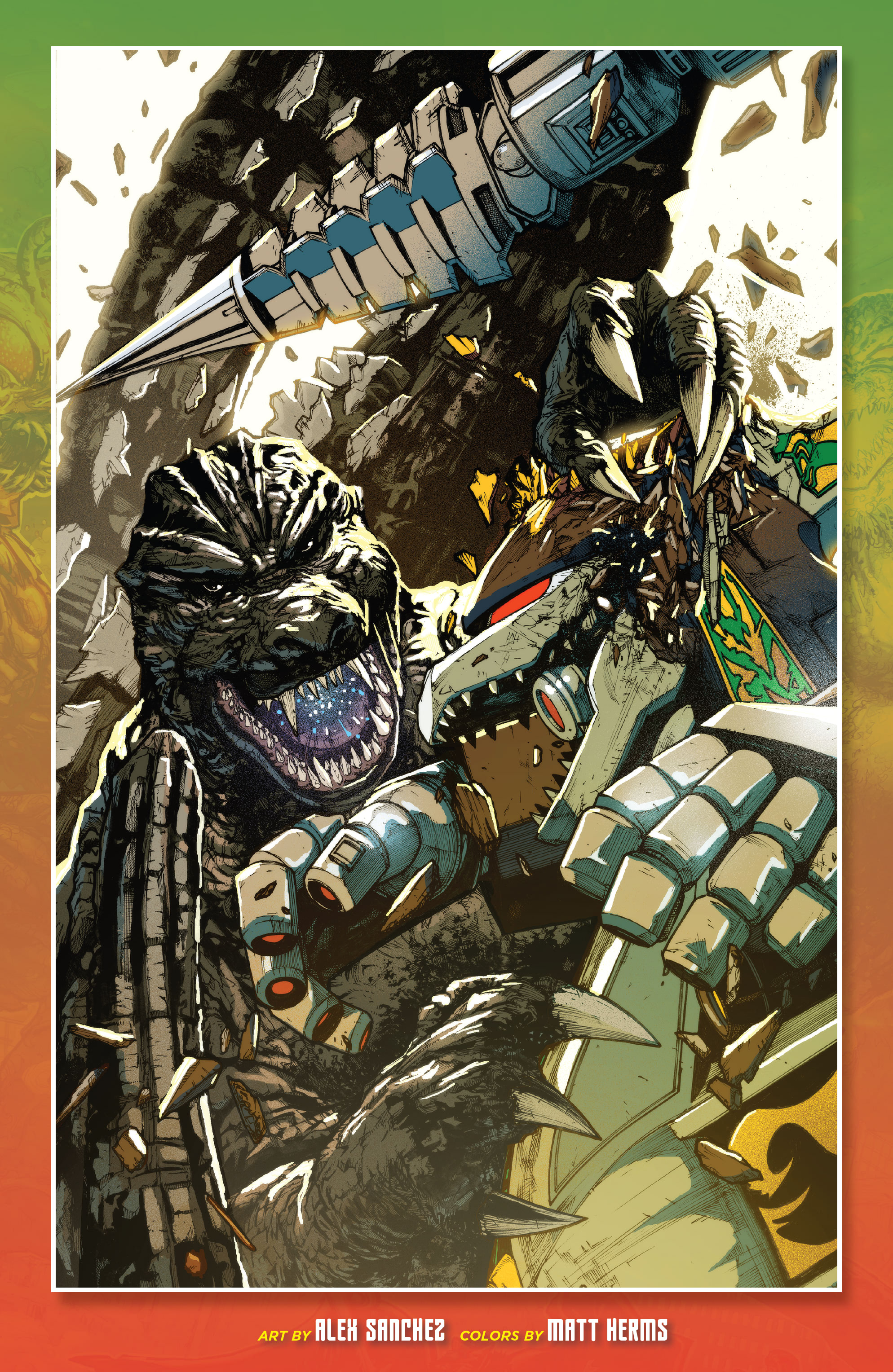 Godzilla vs. The Mighty Morphin Power Rangers (2022-) issue 1 - Page 25