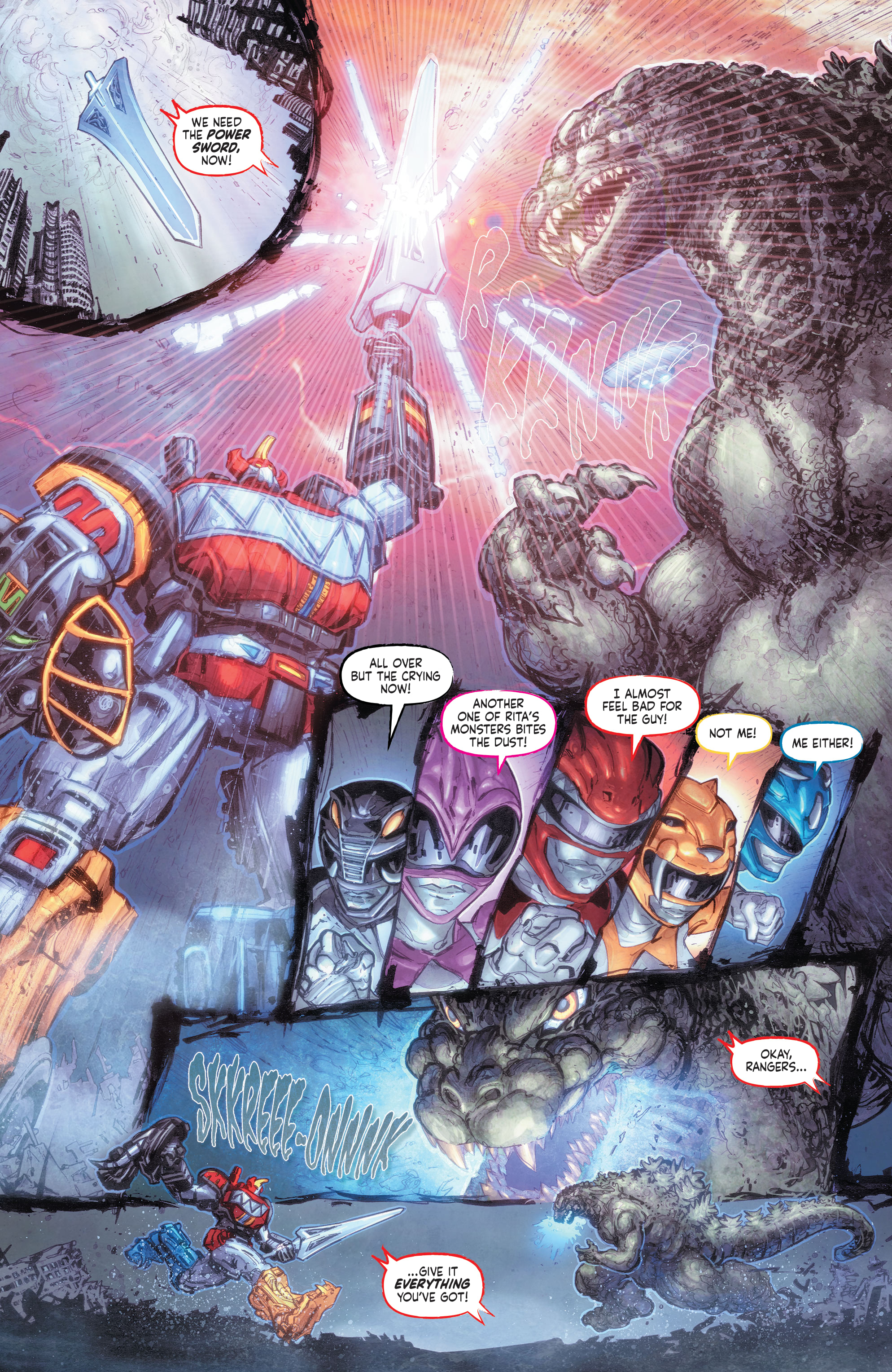 Godzilla vs. The Mighty Morphin Power Rangers (2022-) issue 2 - Page 6