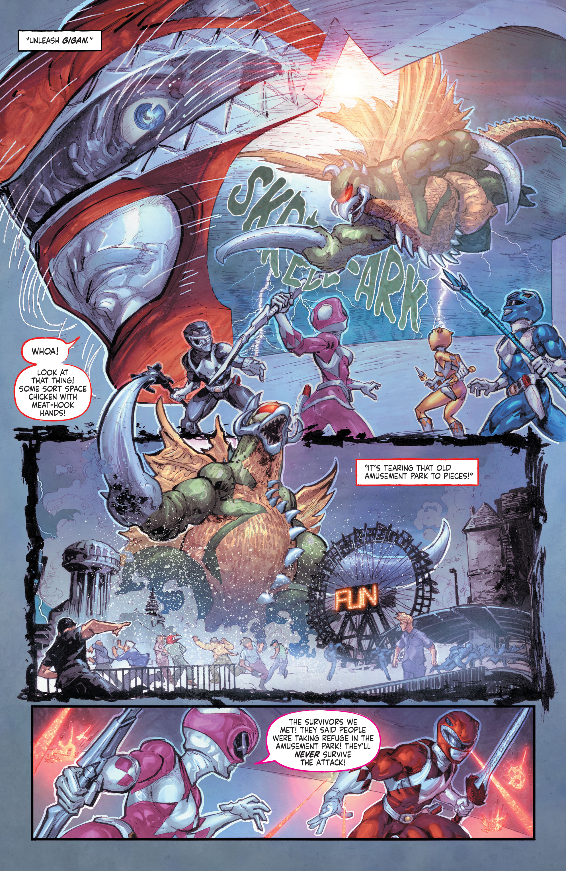 Godzilla vs. The Mighty Morphin Power Rangers (2022-) issue 2 - Page 16