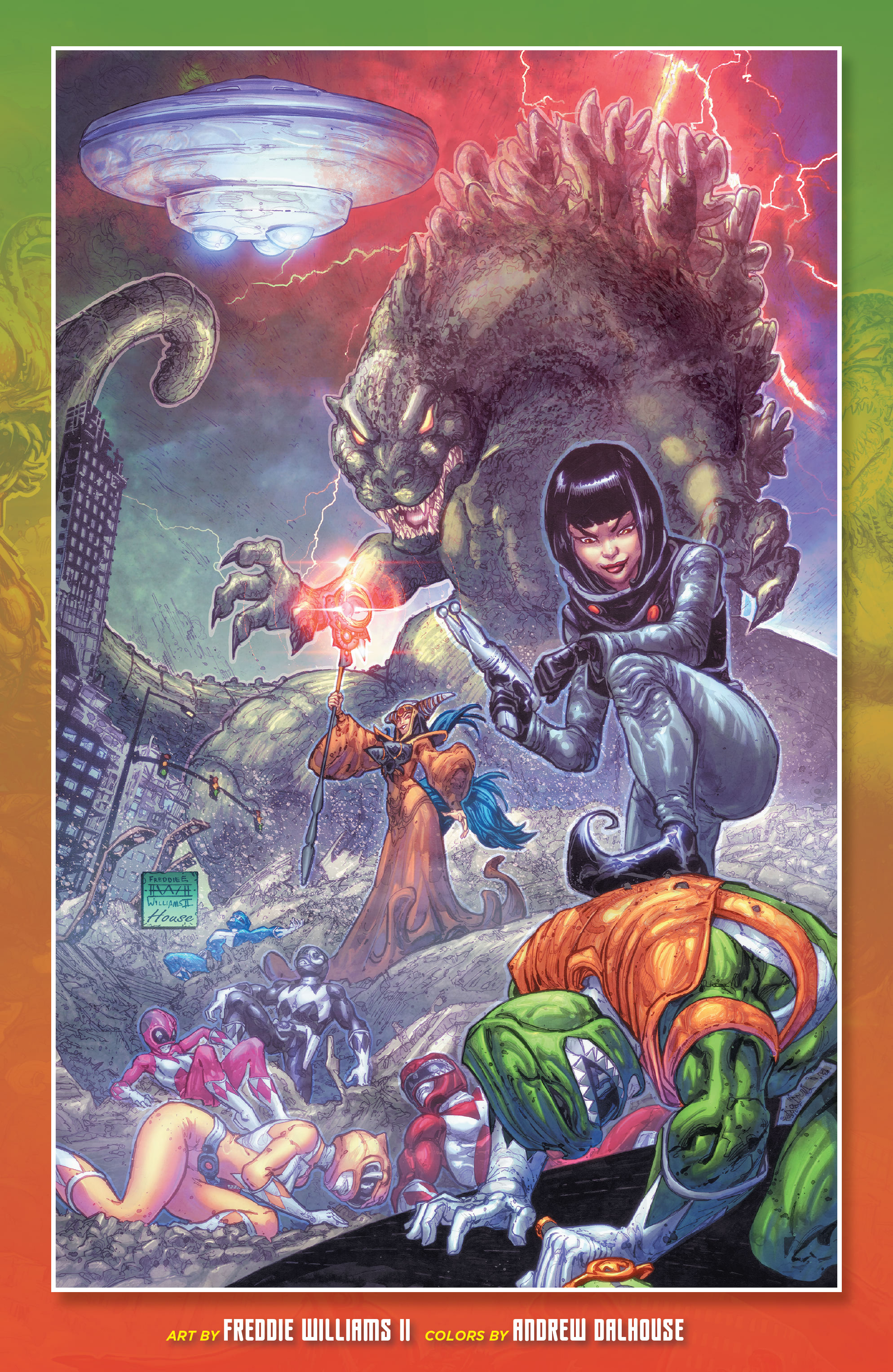 Godzilla vs. The Mighty Morphin Power Rangers (2022-) issue 2 - Page 22