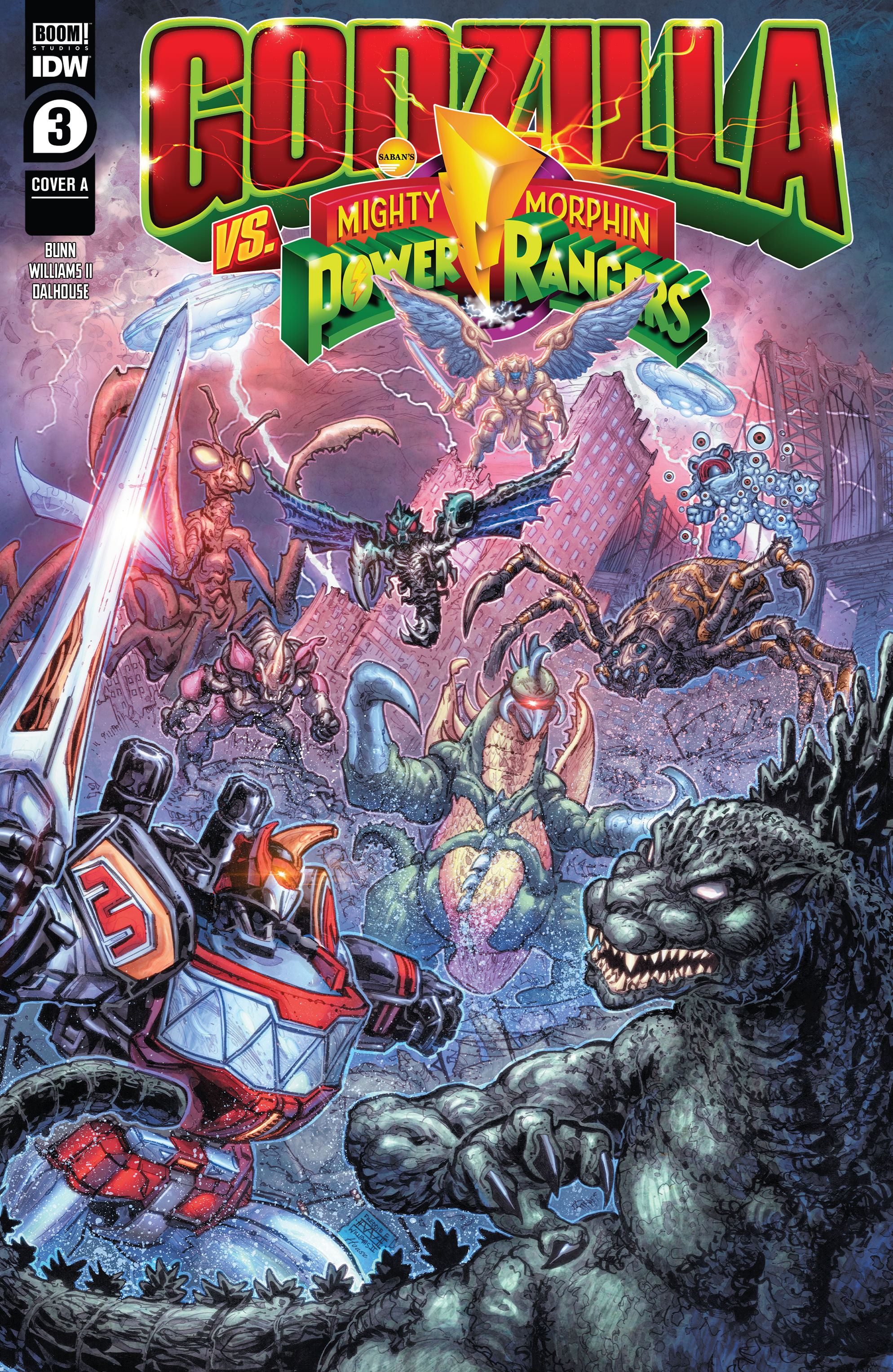 Godzilla vs. The Mighty Morphin Power Rangers (2022-) issue 3 - Page 1