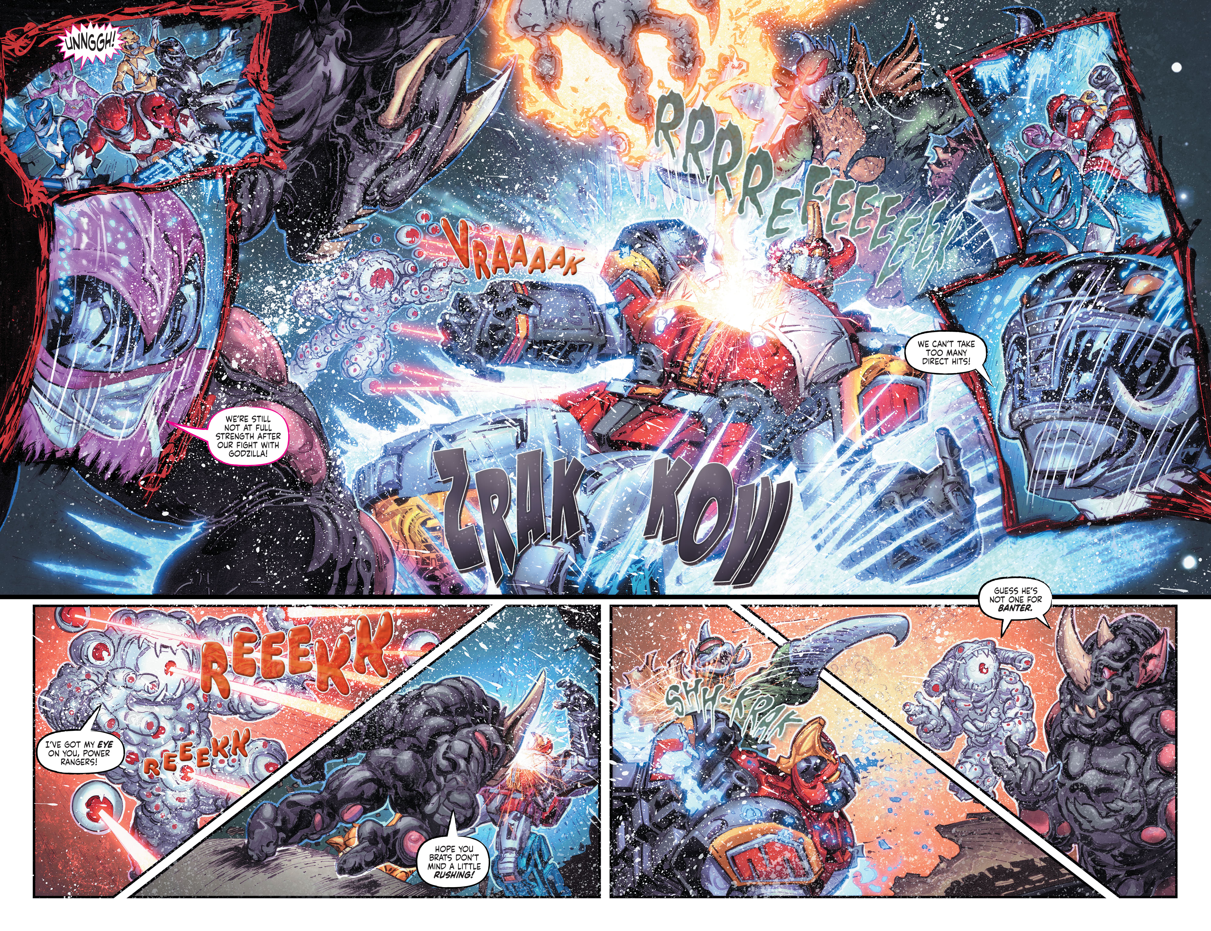 Godzilla vs. The Mighty Morphin Power Rangers (2022-) issue 3 - Page 4