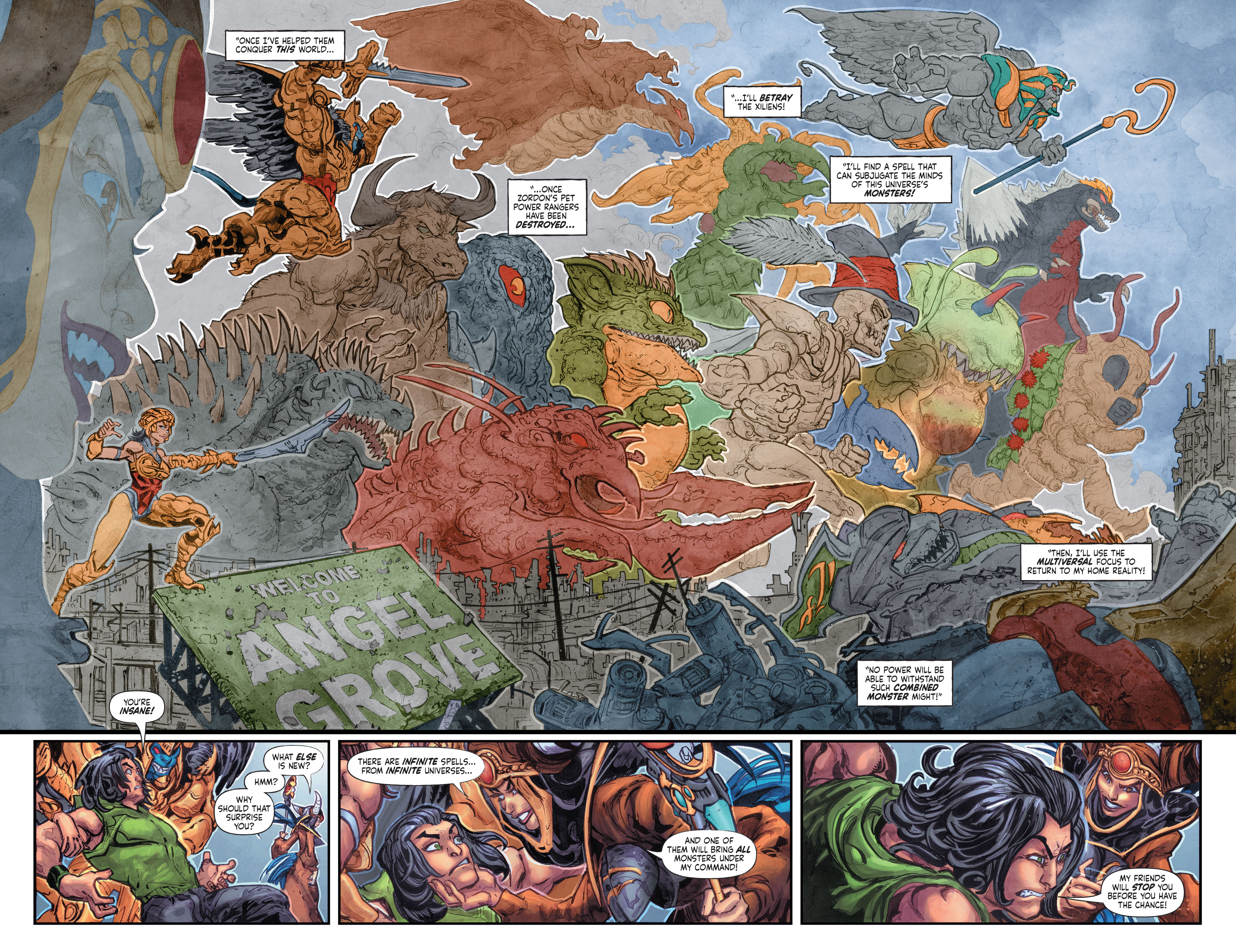 Godzilla vs. The Mighty Morphin Power Rangers (2022-) issue 3 - Page 7