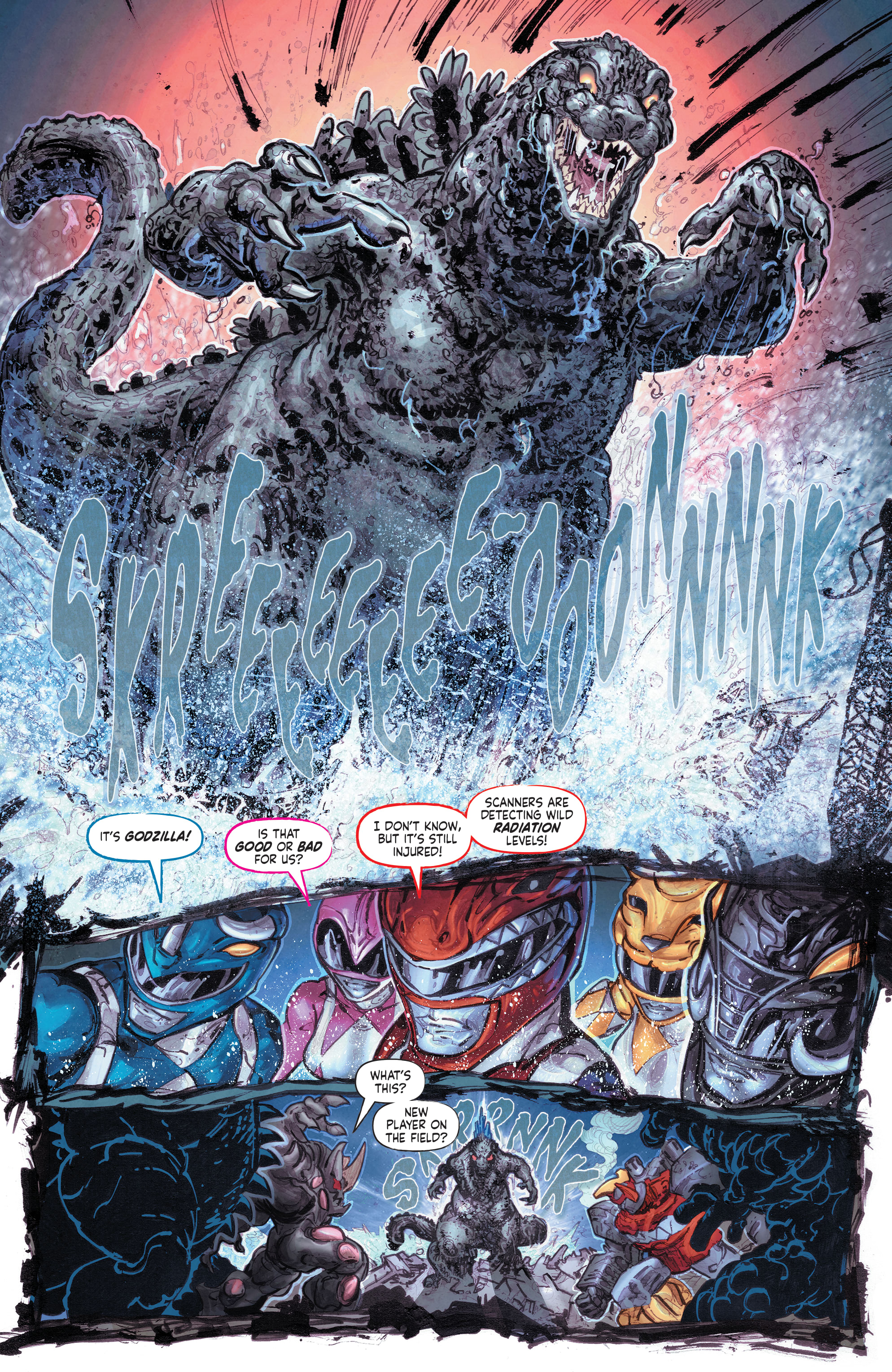 Godzilla vs. The Mighty Morphin Power Rangers (2022-) issue 3 - Page 10