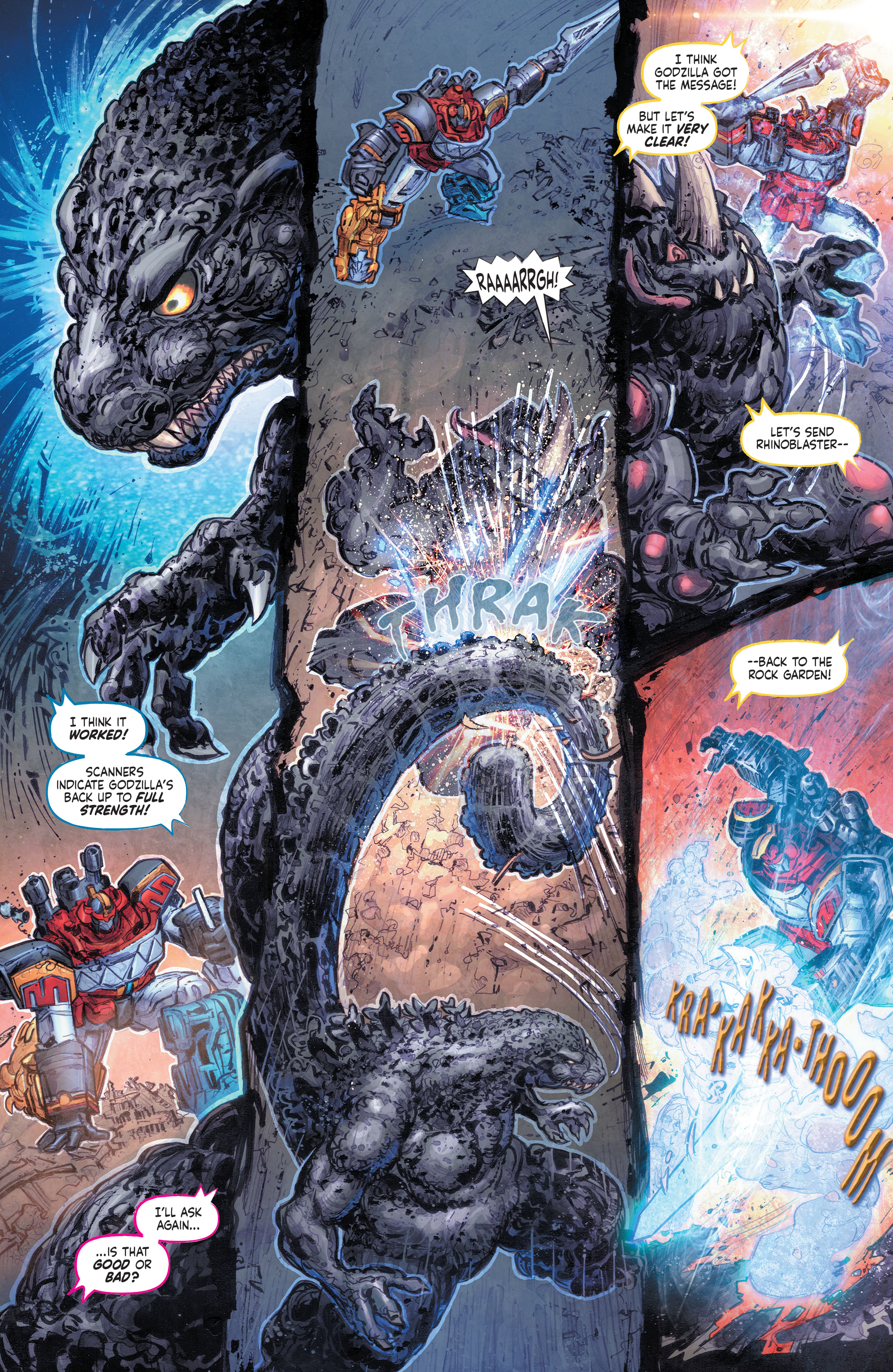 Godzilla vs. The Mighty Morphin Power Rangers (2022-) issue 3 - Page 15