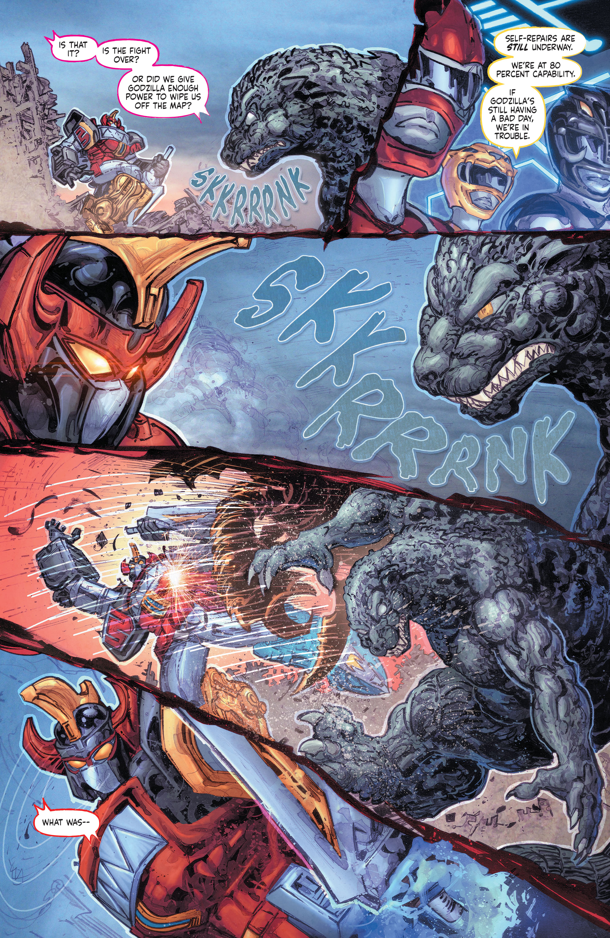 Godzilla vs. The Mighty Morphin Power Rangers (2022-) issue 3 - Page 20