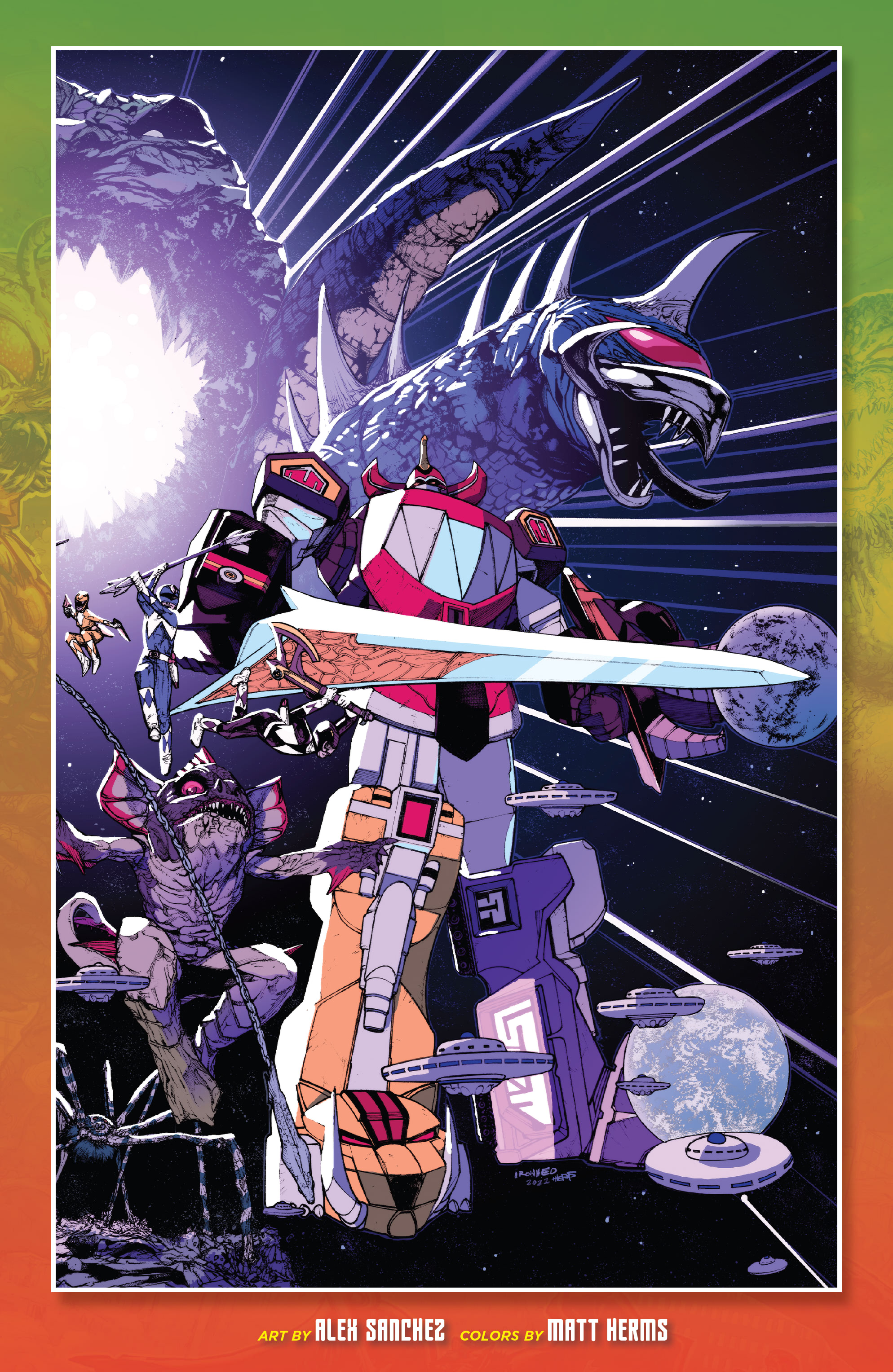 Godzilla vs. The Mighty Morphin Power Rangers (2022-) issue 3 - Page 24