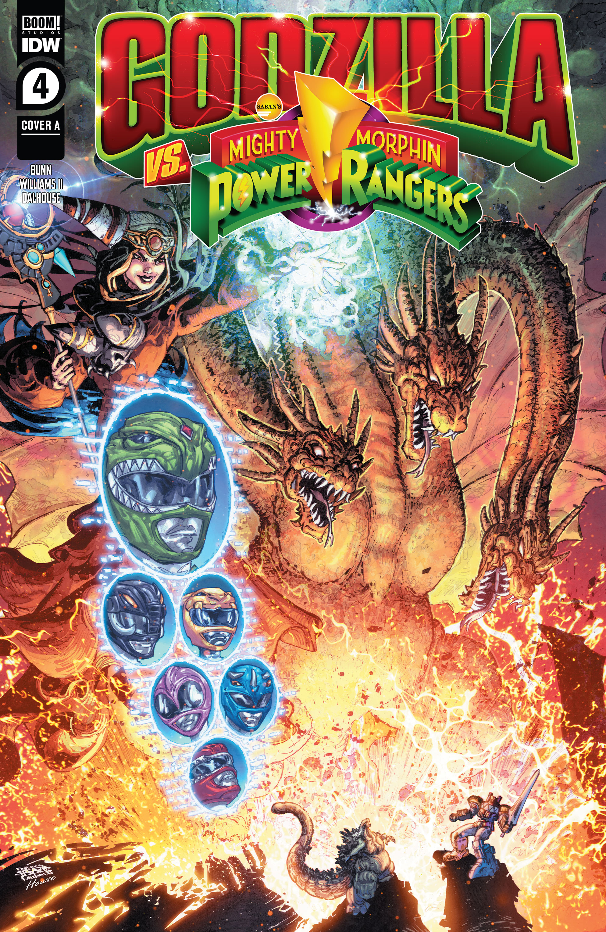Godzilla vs. The Mighty Morphin Power Rangers (2022-): Chapter 4 - Page 1