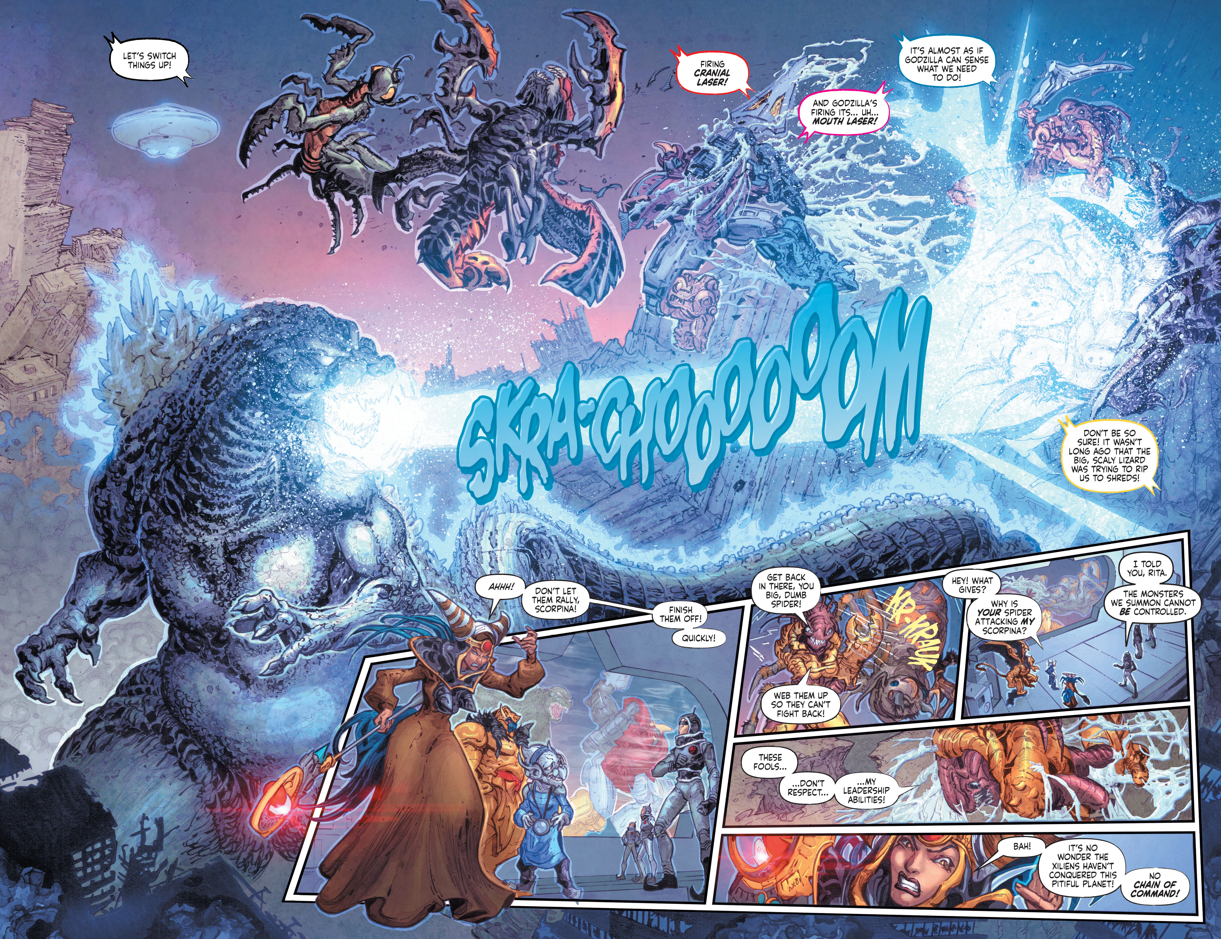 Godzilla vs. The Mighty Morphin Power Rangers (2022-): Chapter 4 - Page 4
