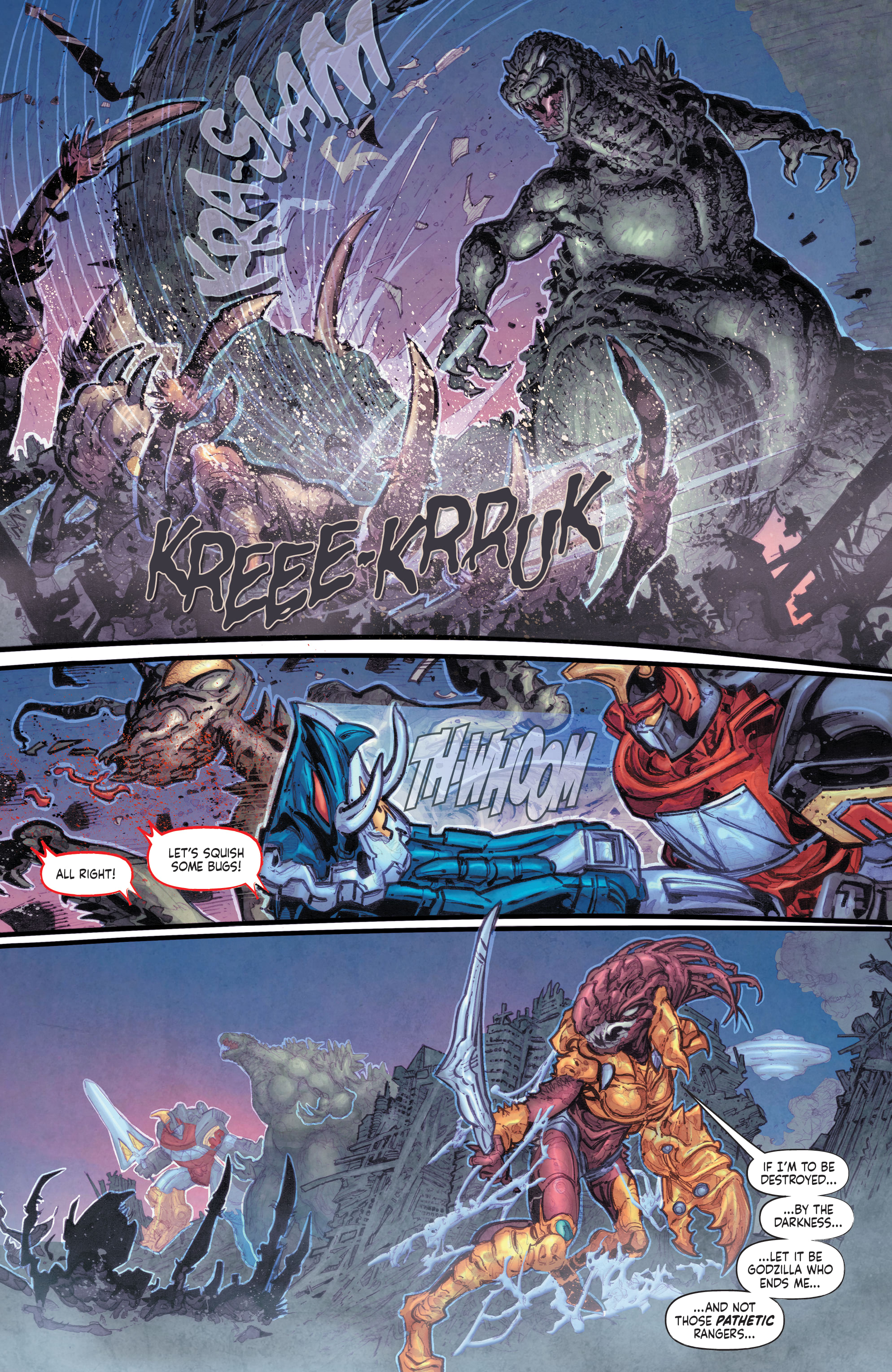 Godzilla vs. The Mighty Morphin Power Rangers (2022-) issue 4 - Page 5