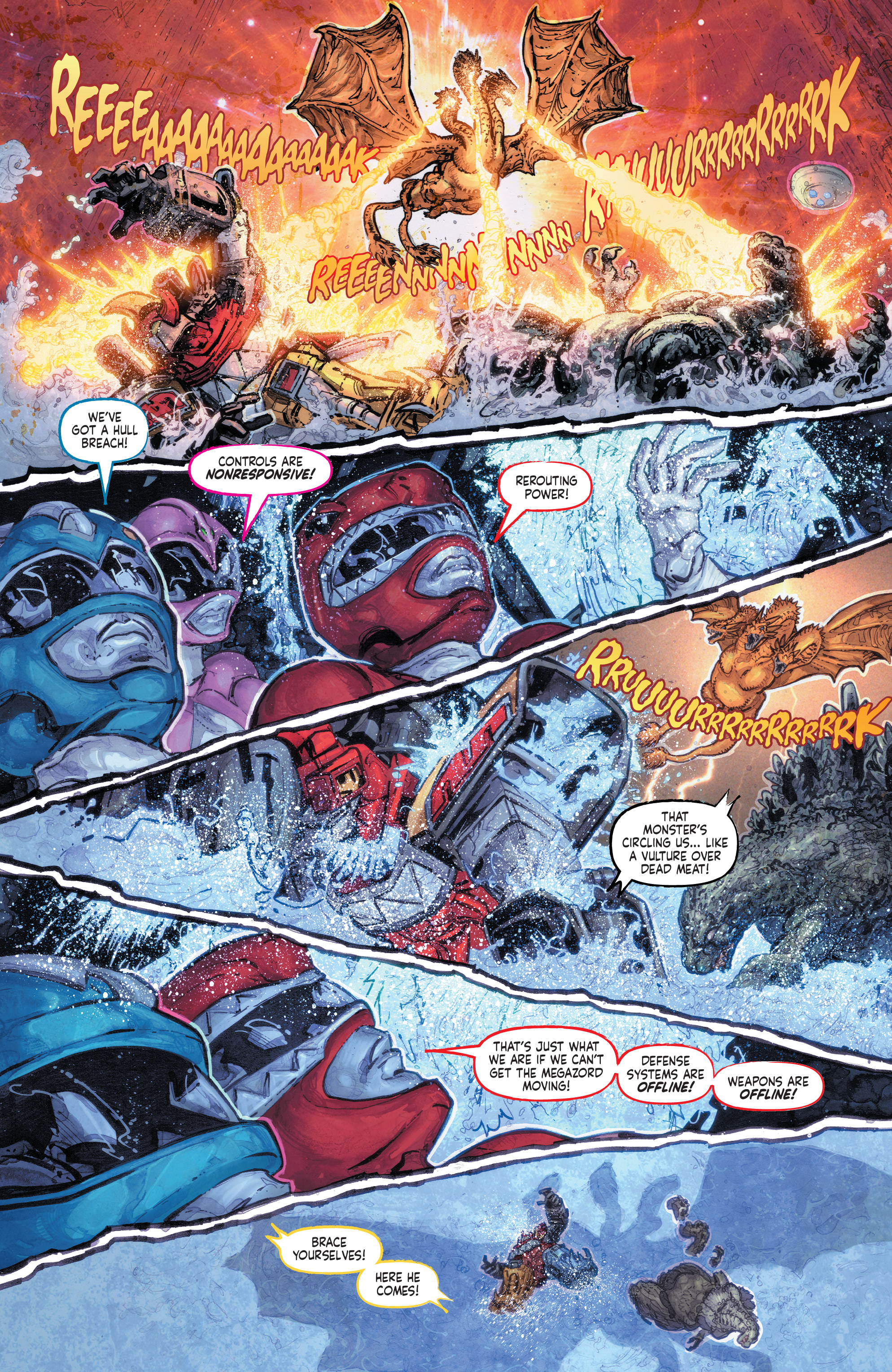 Godzilla vs. The Mighty Morphin Power Rangers (2022-) issue 4 - Page 13