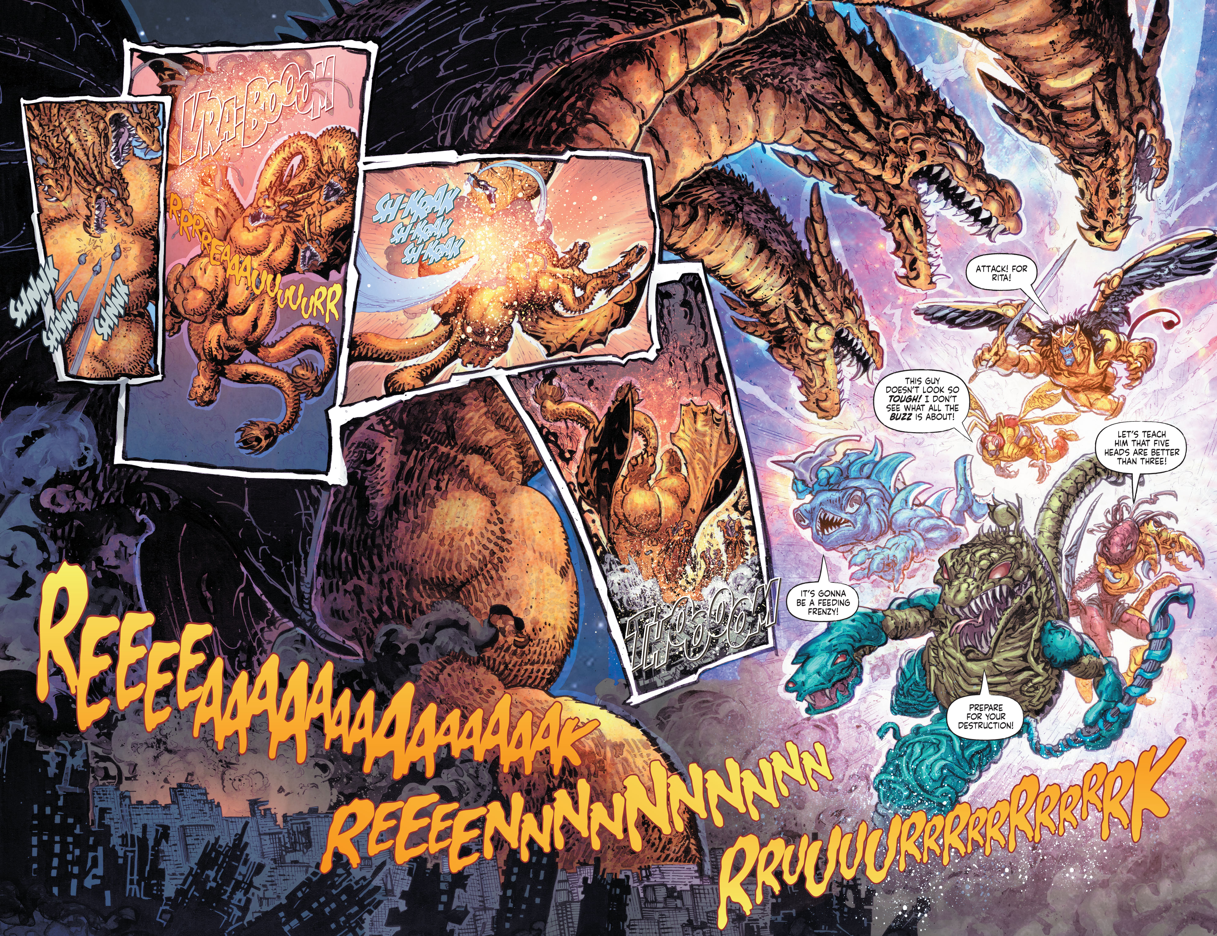 Godzilla vs. The Mighty Morphin Power Rangers (2022-) issue 4 - Page 18