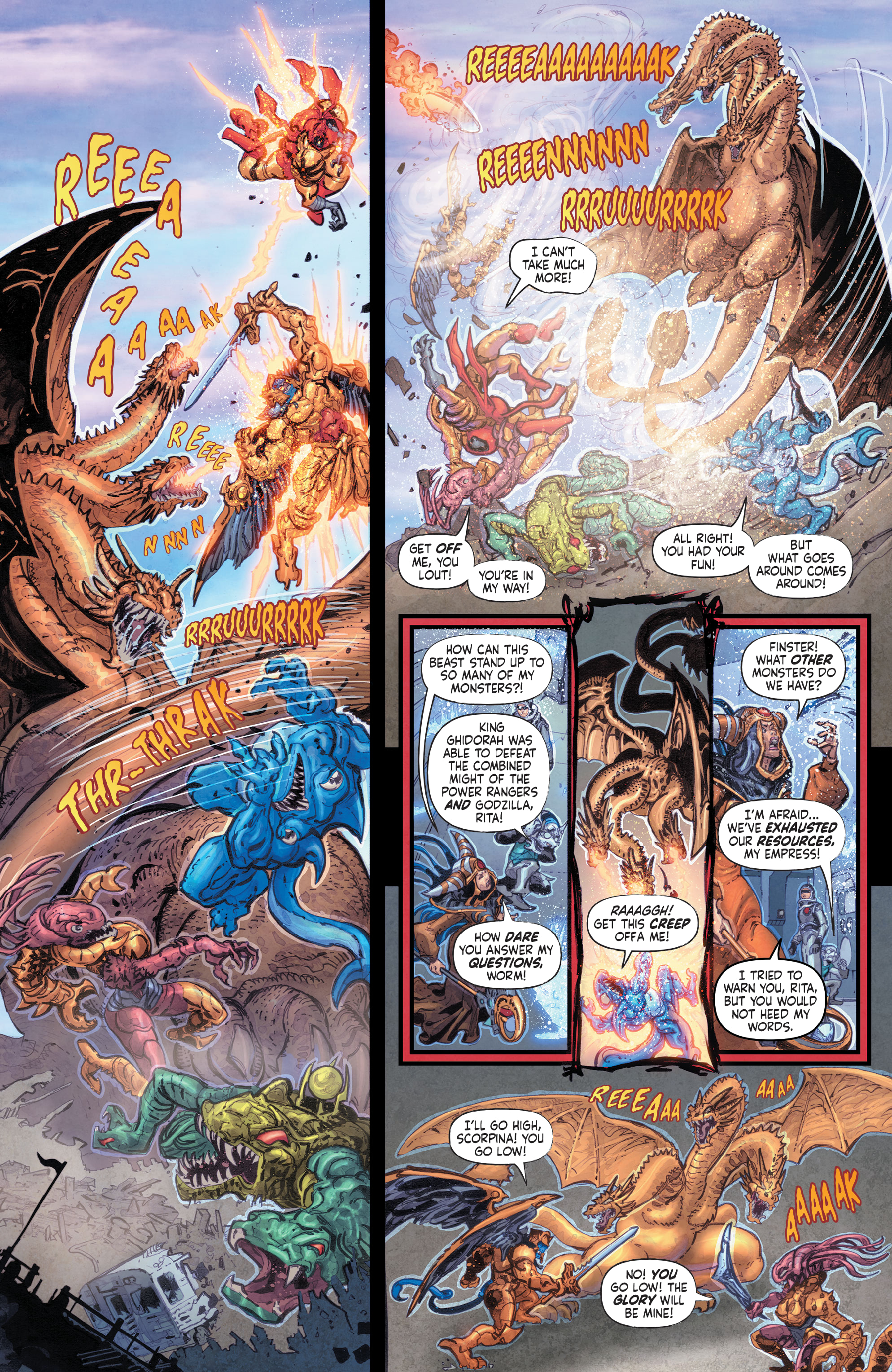 Godzilla vs. The Mighty Morphin Power Rangers (2022-): Chapter 5 - Page 3