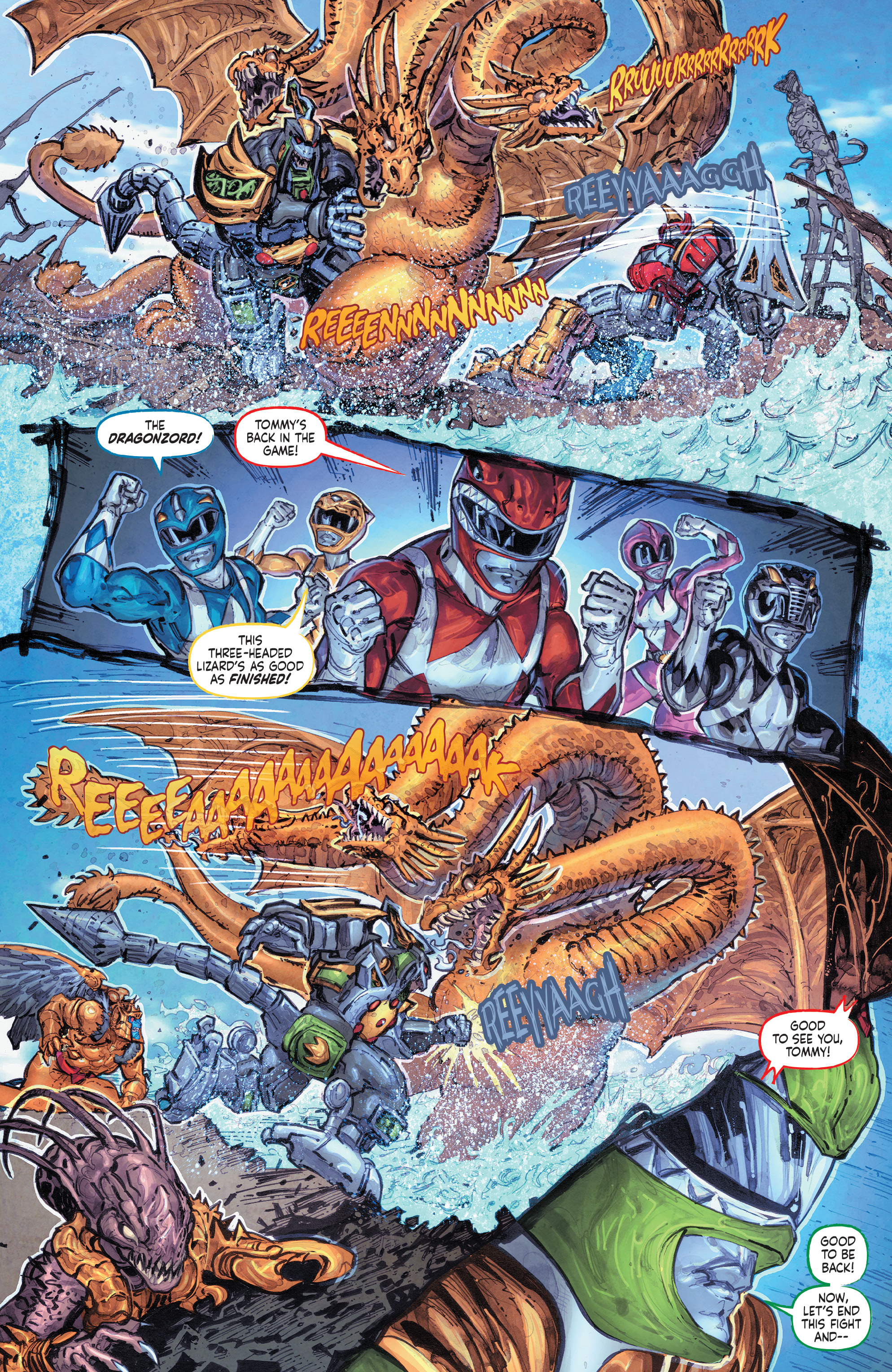 Godzilla vs. The Mighty Morphin Power Rangers (2022-) issue 5 - Page 6