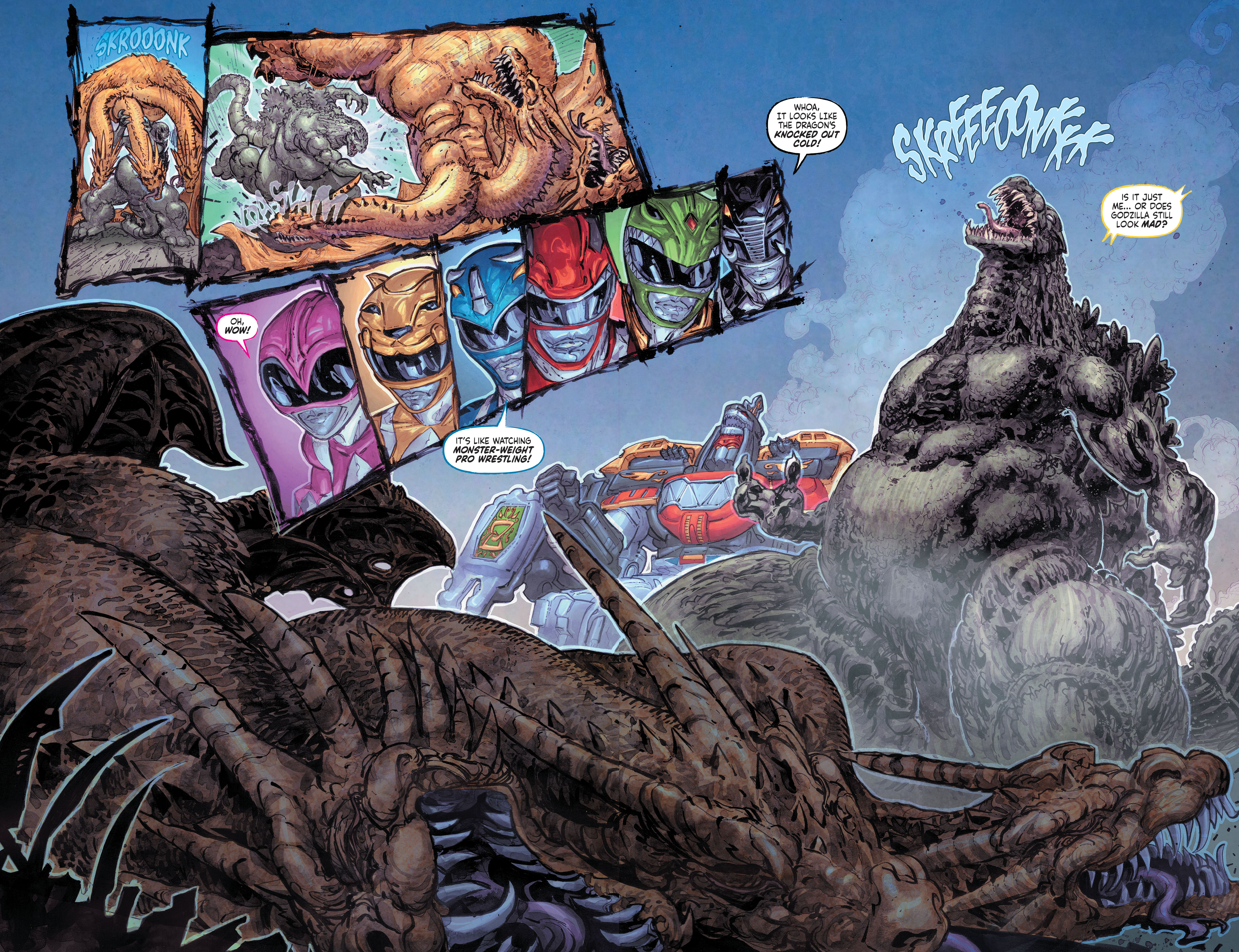 Godzilla vs. The Mighty Morphin Power Rangers (2022-) issue 5 - Page 12