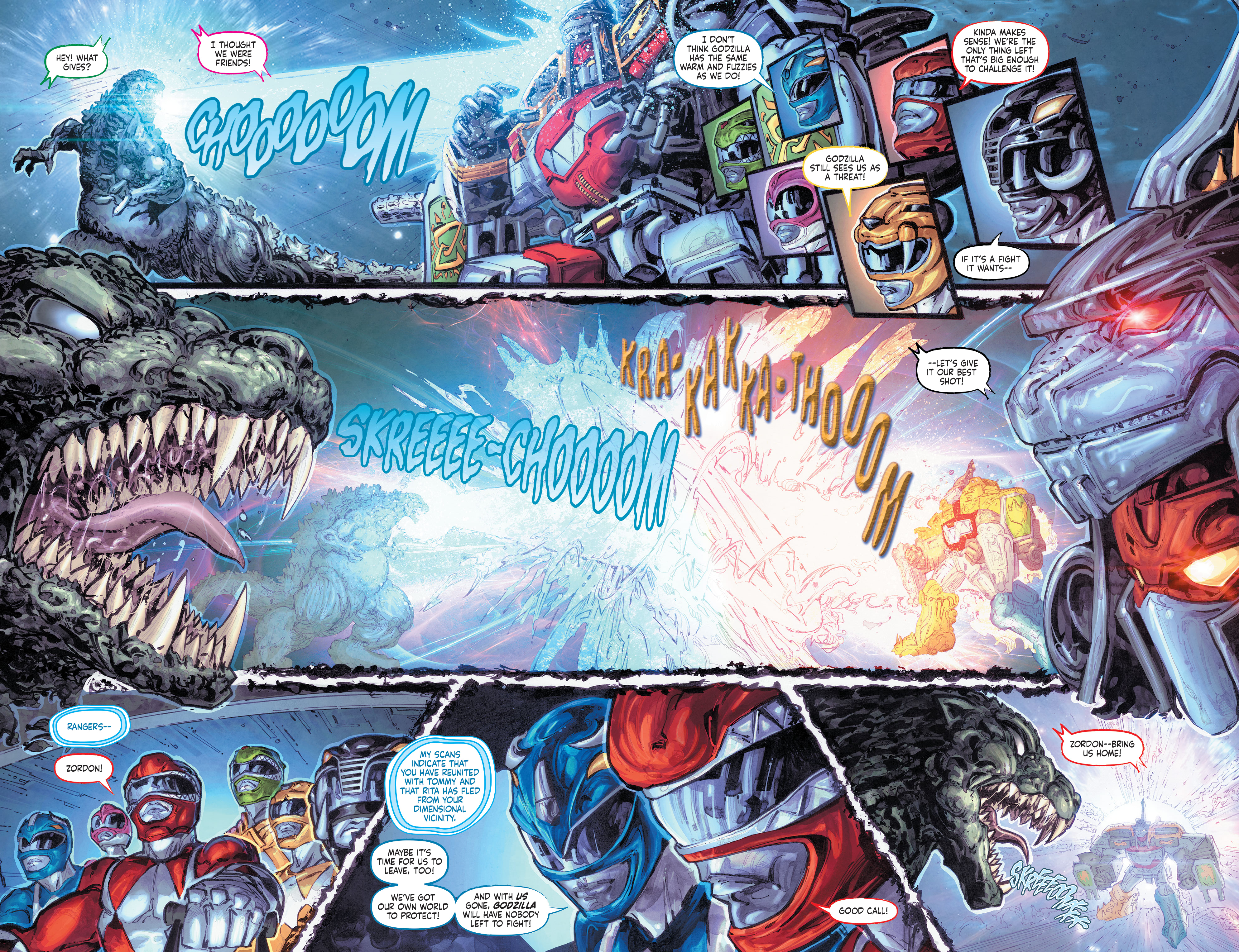 Godzilla vs. The Mighty Morphin Power Rangers (2022-) issue 5 - Page 15