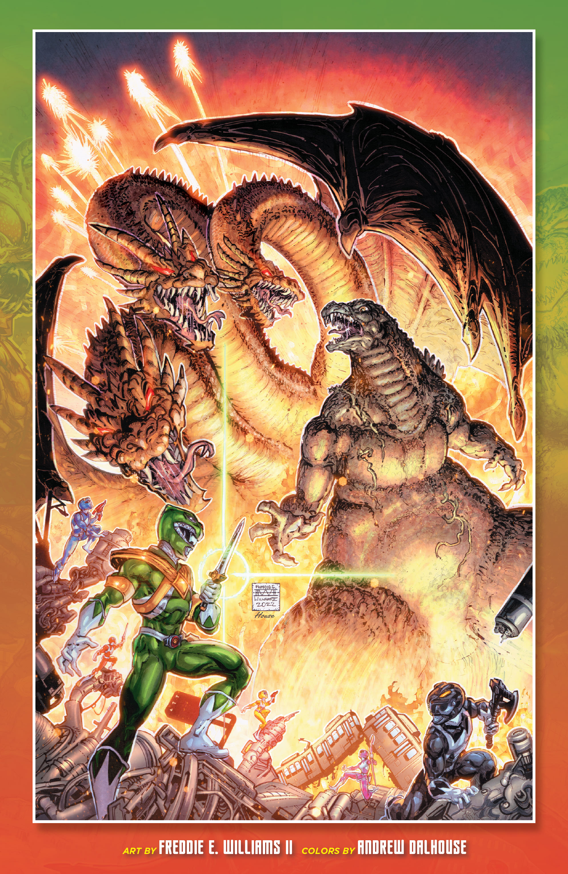 Godzilla vs. The Mighty Morphin Power Rangers (2022-) issue 5 - Page 23