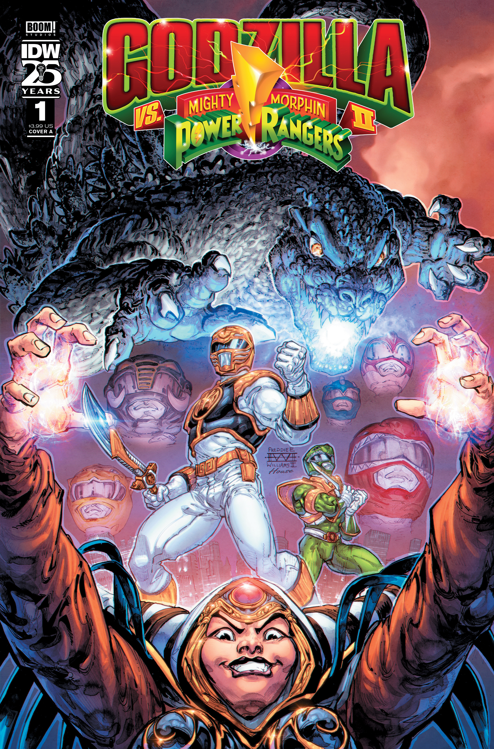 Godzilla vs. the Mighty Morphin Power Rangers II (2024-)-Godzilla vs. the Mighty Morphin Power Rangers II (2024-) #1