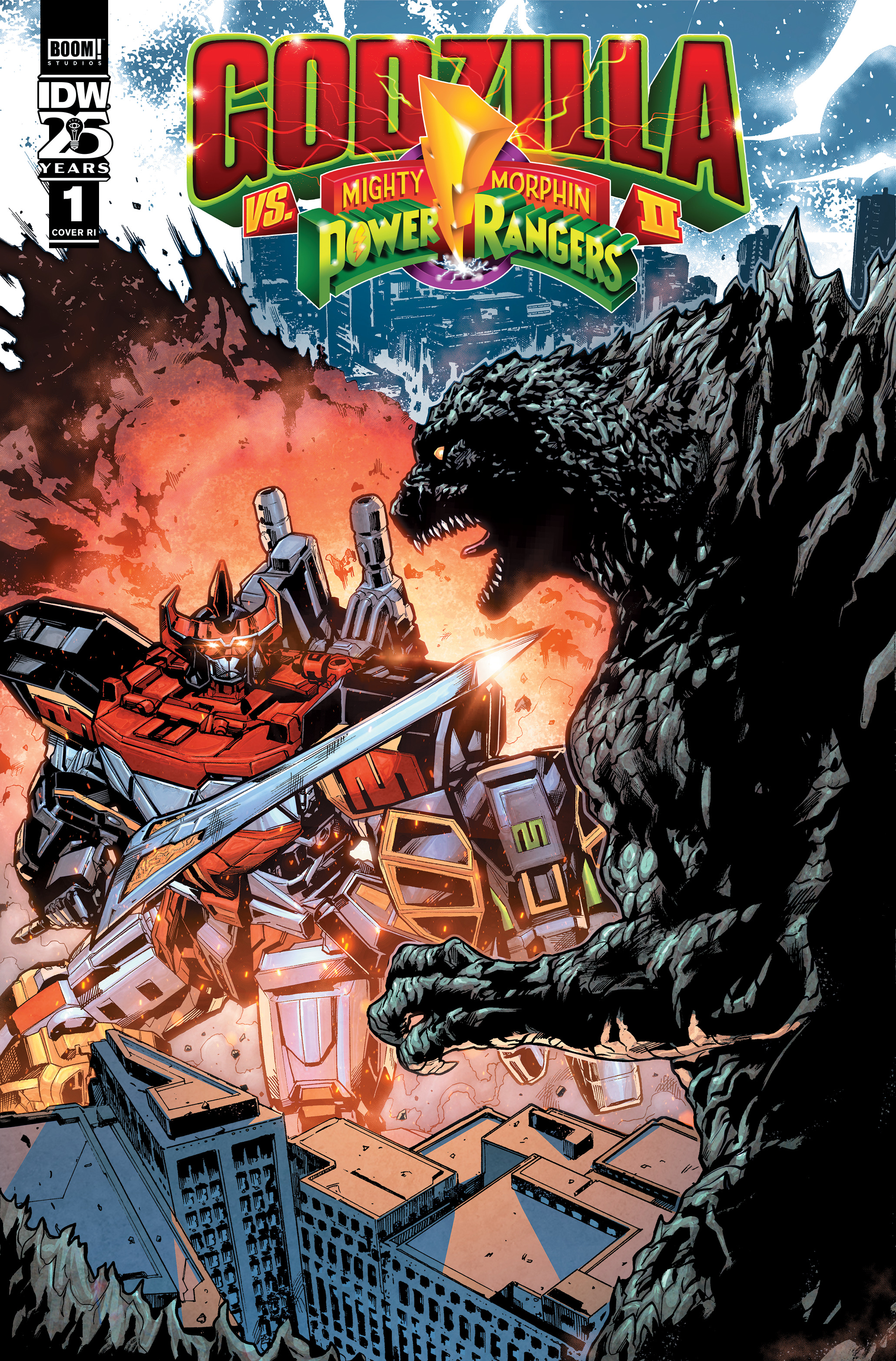 Godzilla vs. the Mighty Morphin Power Rangers II (2024-) issue 1 - Page 3