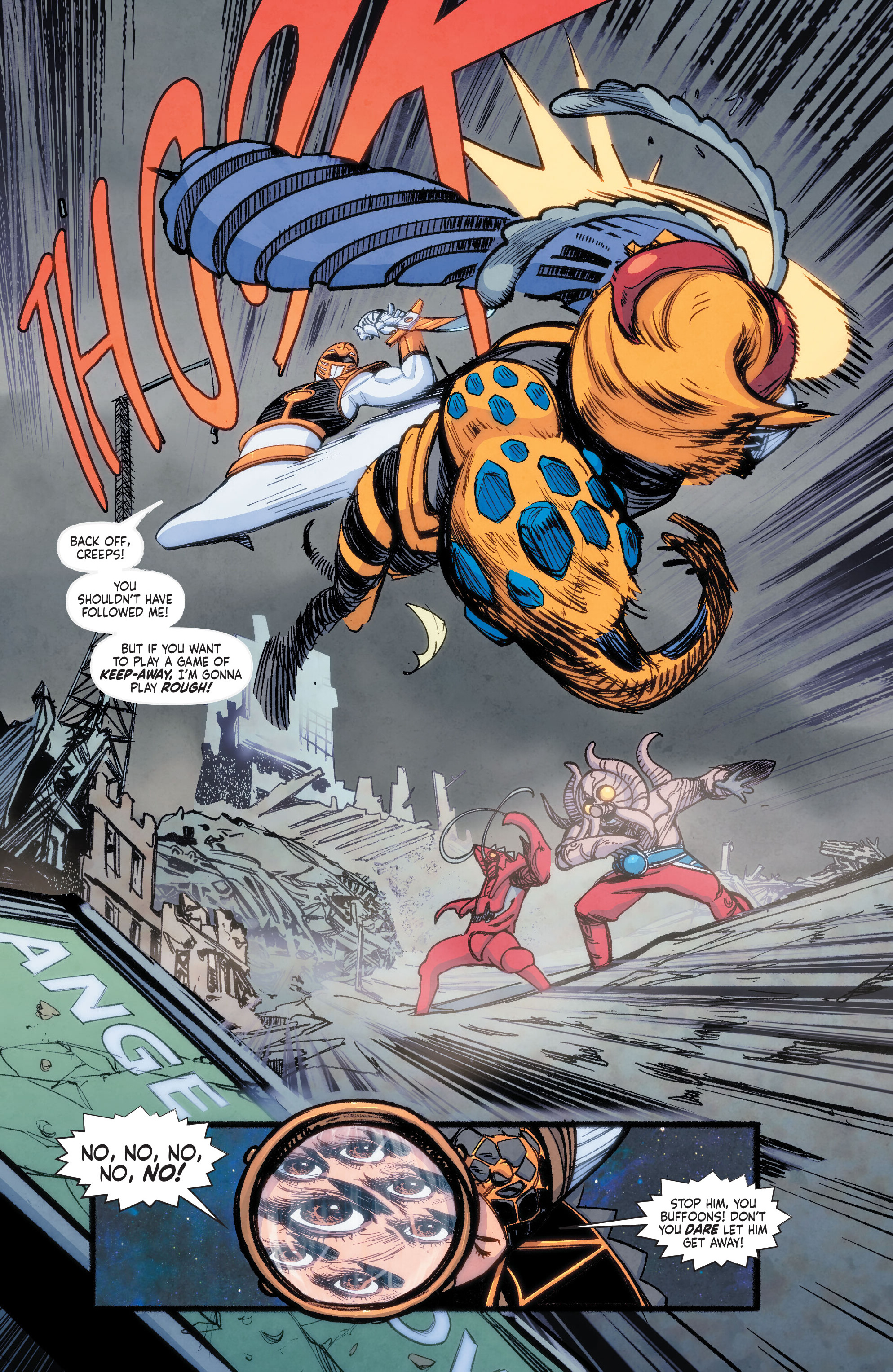 Godzilla vs. the Mighty Morphin Power Rangers II (2024-) issue 1 - Page 5