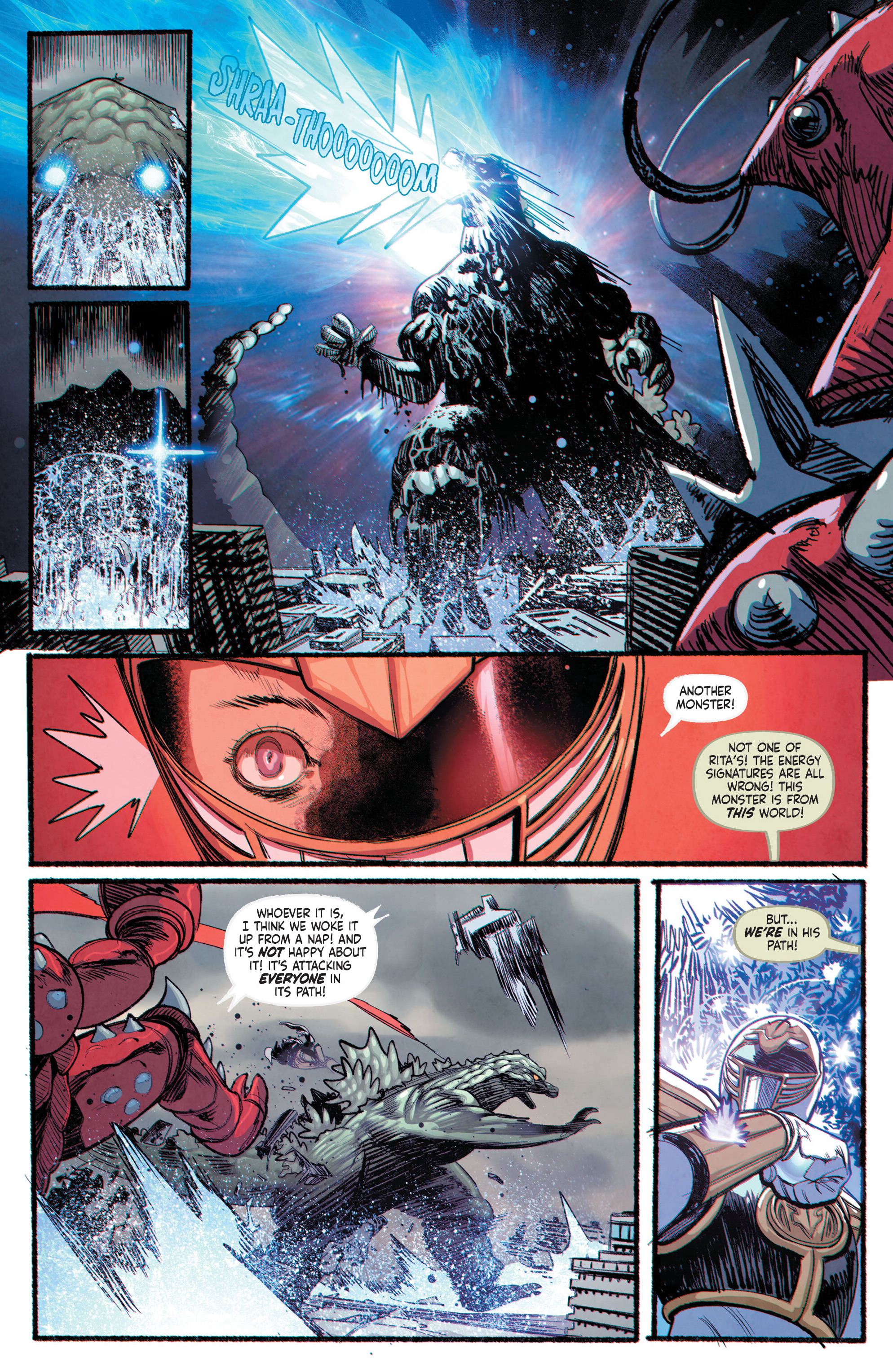 Godzilla vs. the Mighty Morphin Power Rangers II (2024-) issue 1 - Page 9