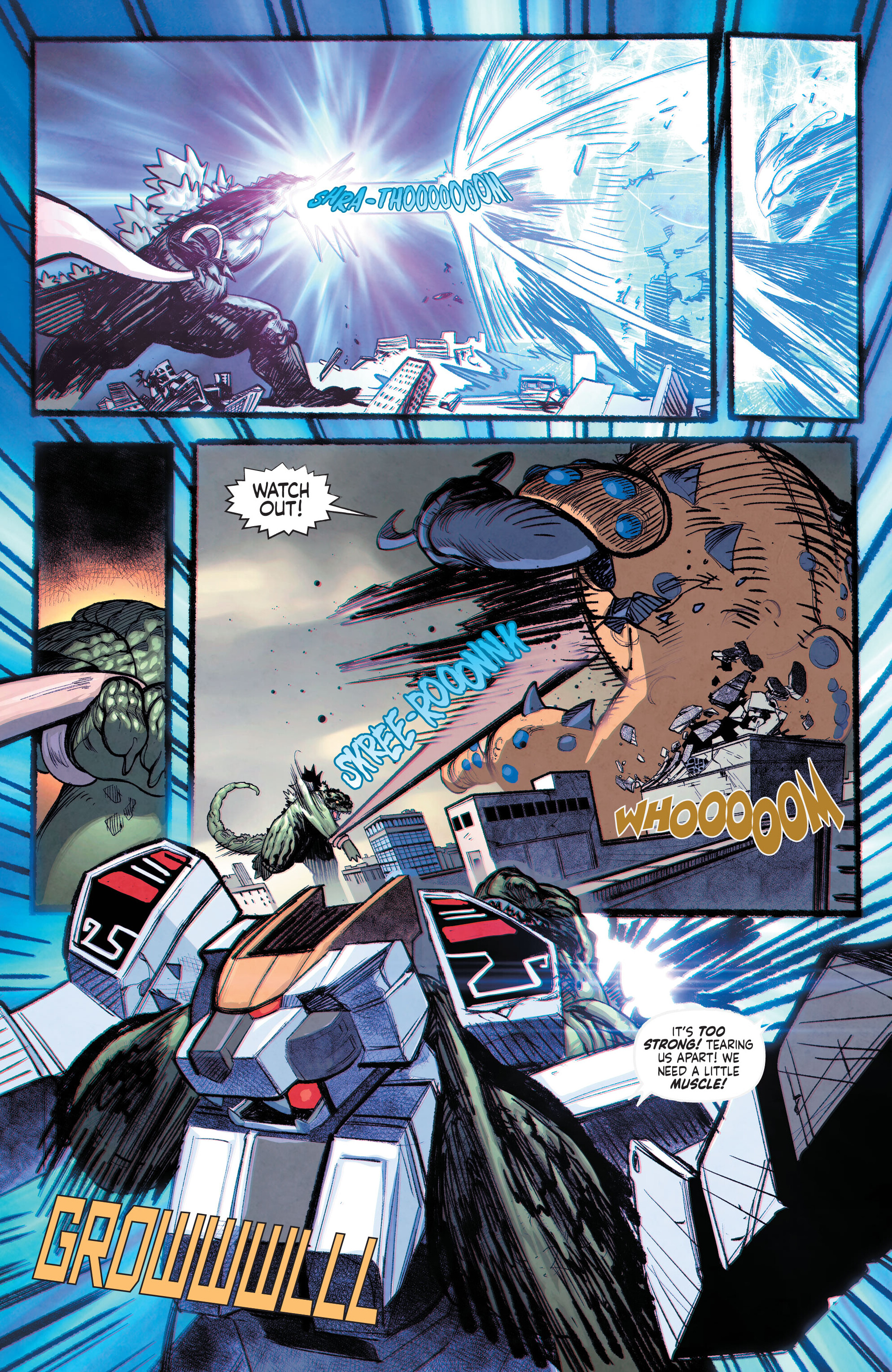 Godzilla vs. the Mighty Morphin Power Rangers II (2024-) issue 1 - Page 10