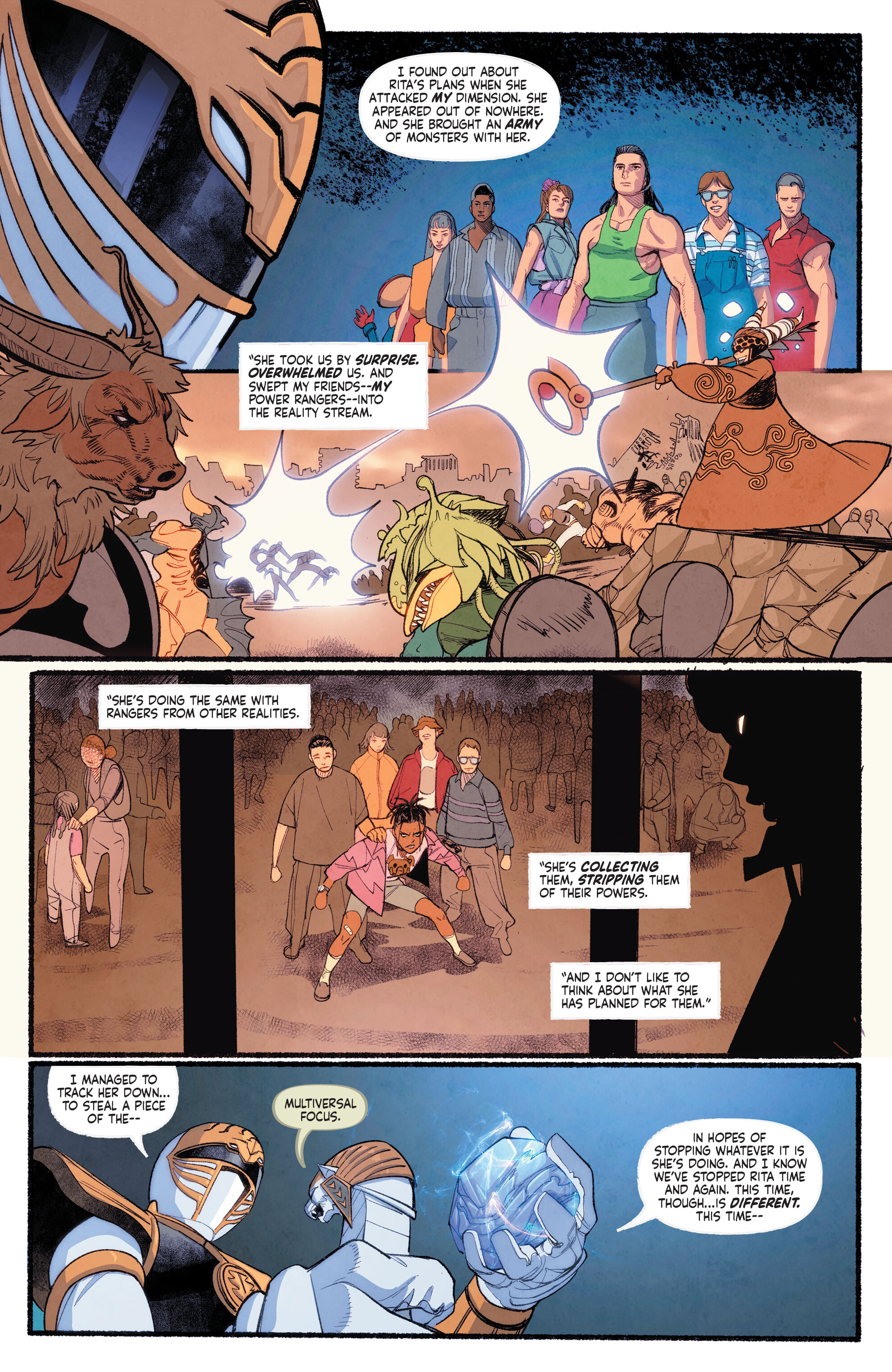 Godzilla vs. the Mighty Morphin Power Rangers II (2024-) issue 1 - Page 15