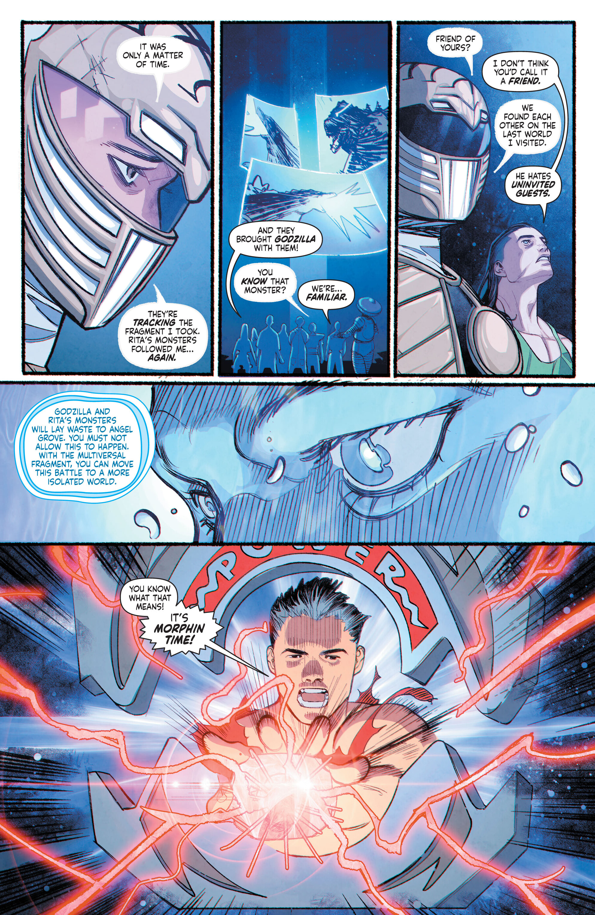 Godzilla vs. the Mighty Morphin Power Rangers II (2024-) issue 1 - Page 19