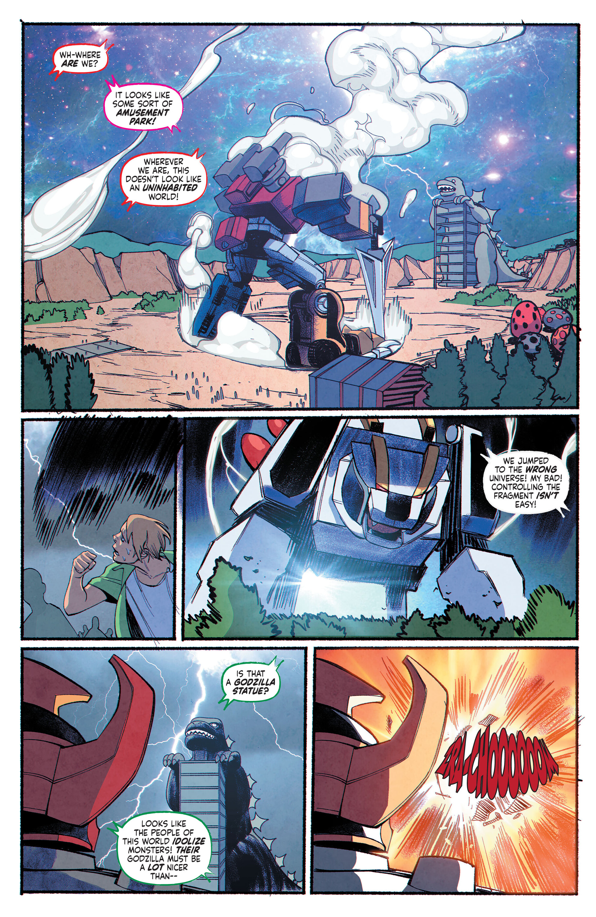 Godzilla vs. the Mighty Morphin Power Rangers II (2024-) issue 2 - Page 8