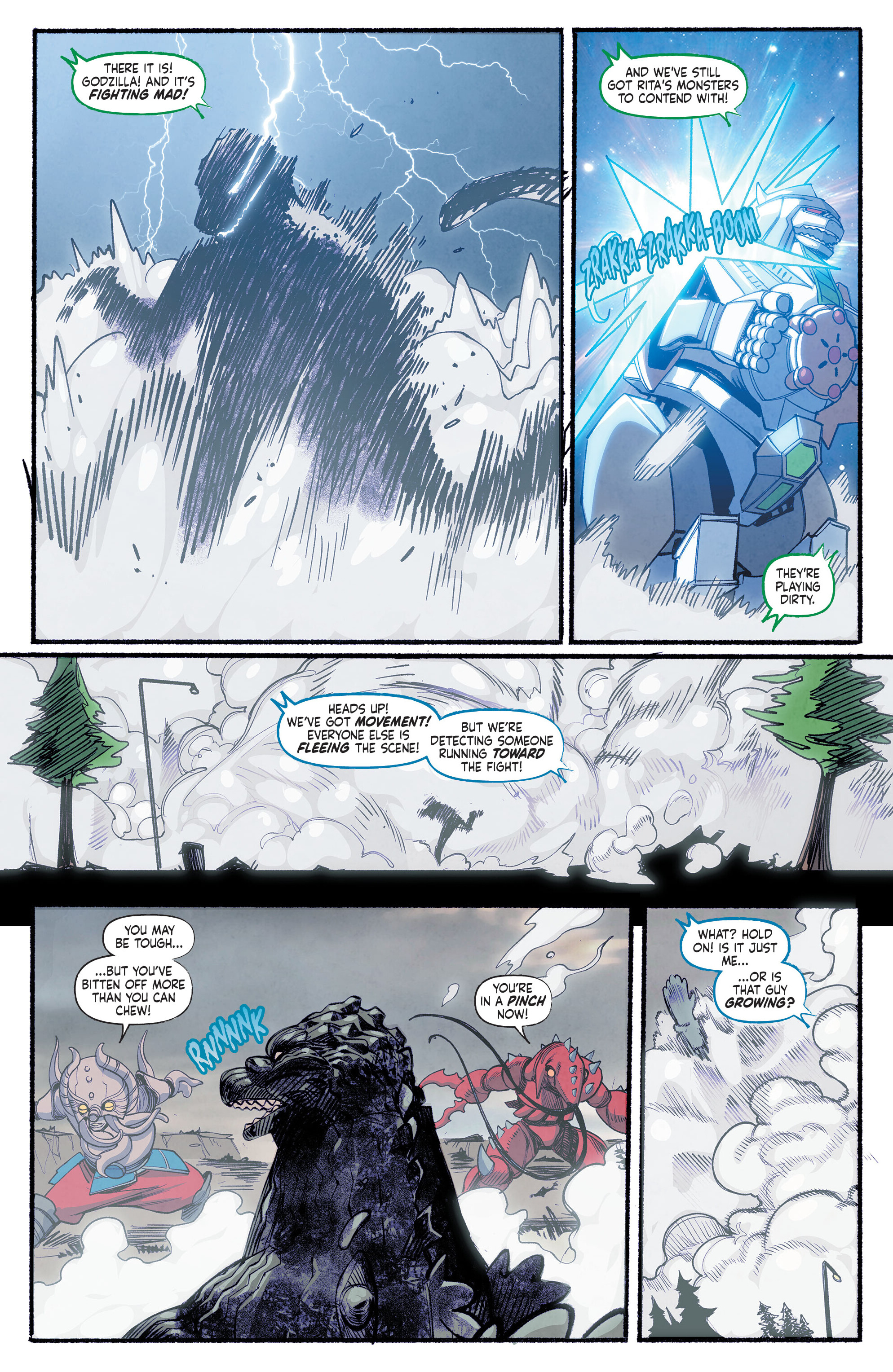 Godzilla vs. the Mighty Morphin Power Rangers II (2024-) issue 2 - Page 9