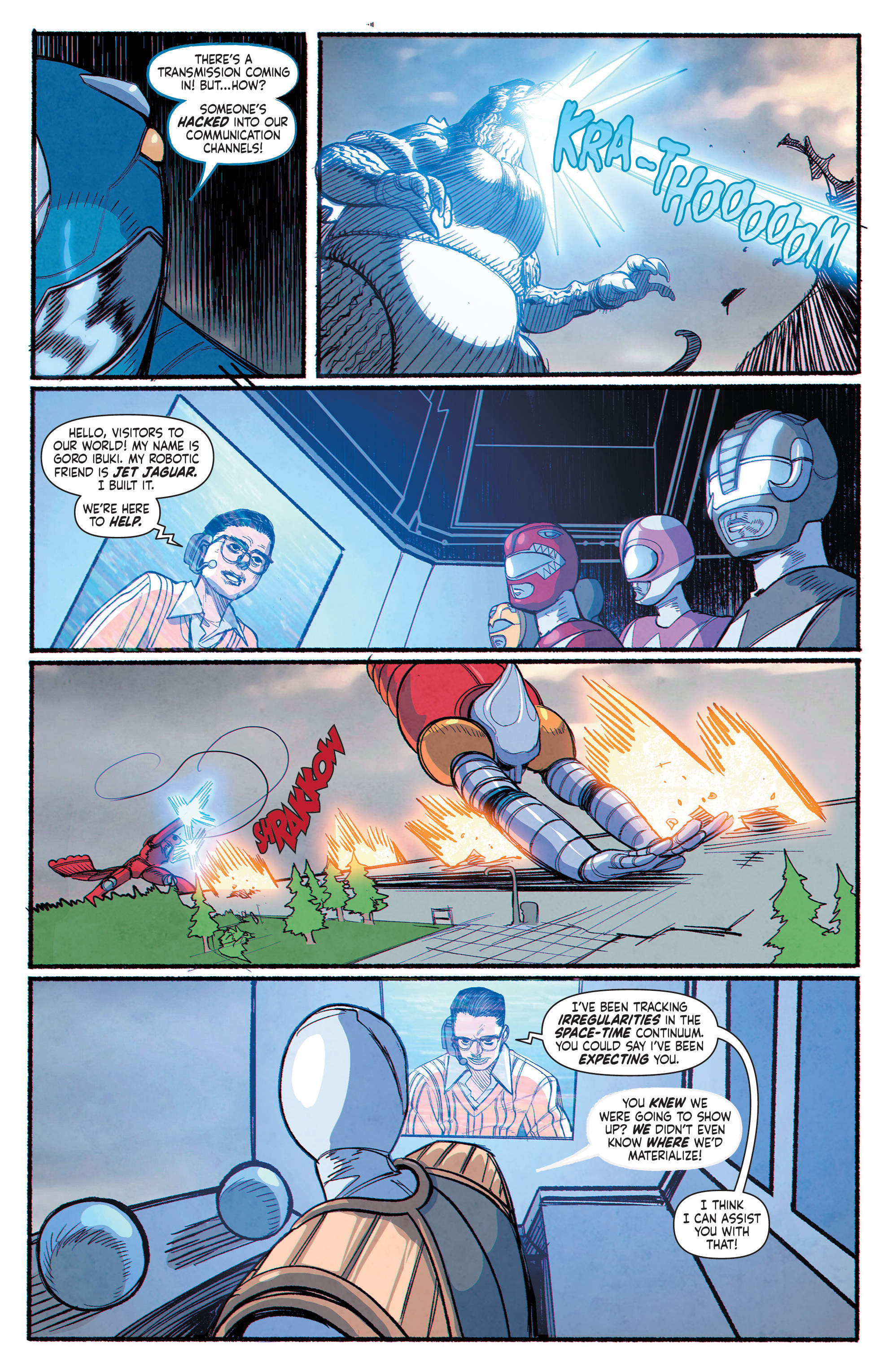 Godzilla vs. the Mighty Morphin Power Rangers II (2024-) issue 2 - Page 11